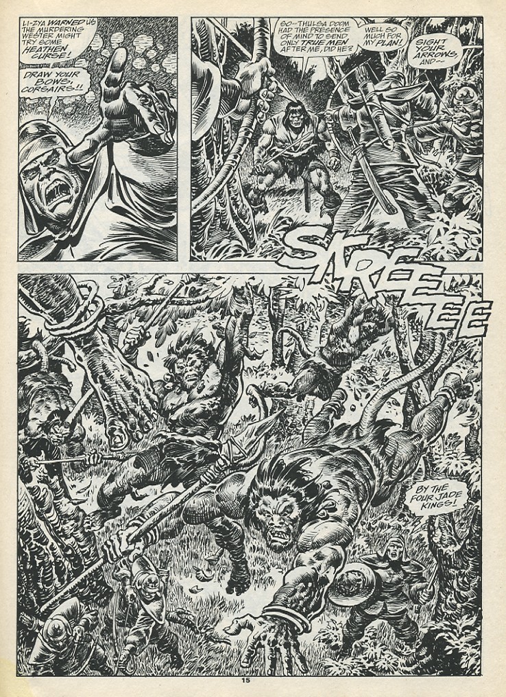 Read online The Savage Sword Of Conan comic -  Issue #193 - 17