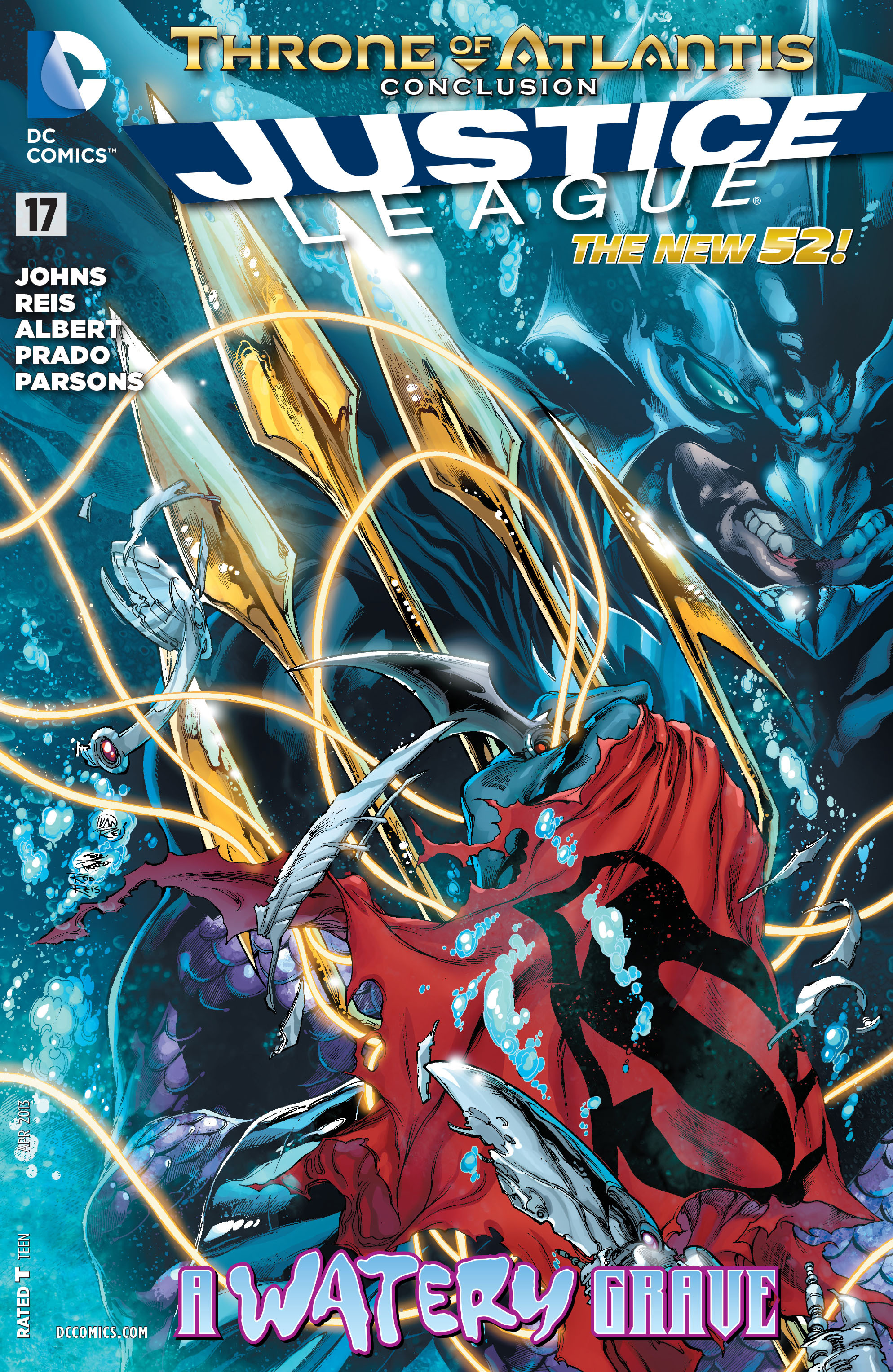 Read online Justice League (2011) comic -  Issue #17 - 1