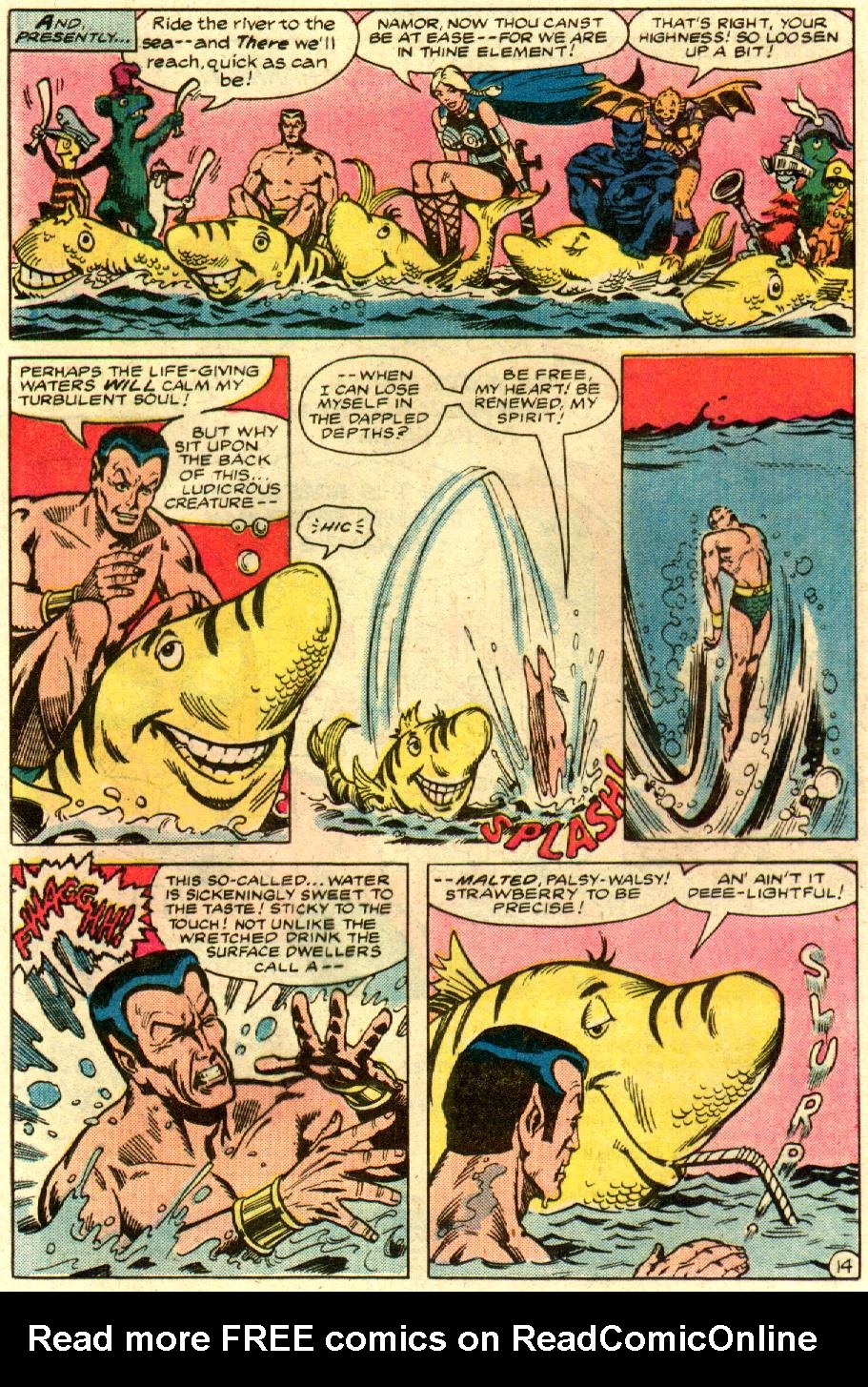 Read online The Defenders (1972) comic -  Issue #115 - 15