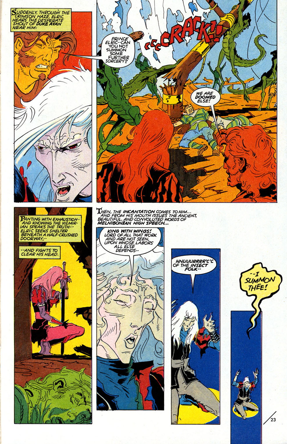 Read online Elric: Sailor on the Seas of Fate comic -  Issue #6 - 26