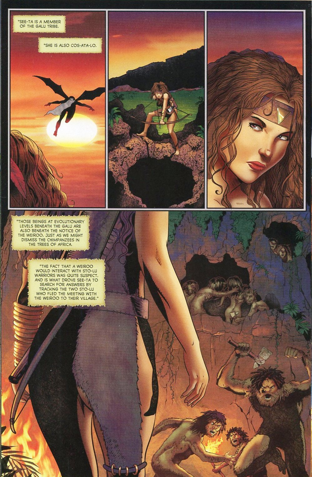 Read online Edgar Rice Burroughs: The Land That Time Forgot: See-Ta the Savage comic -  Issue #1 - 12