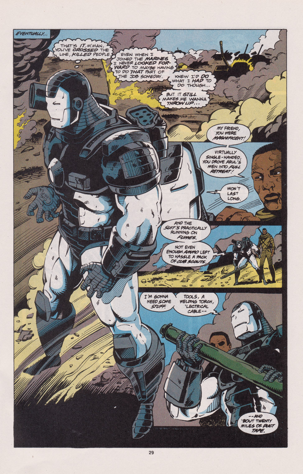 Read online War Machine (1994) comic -  Issue #3 - 22