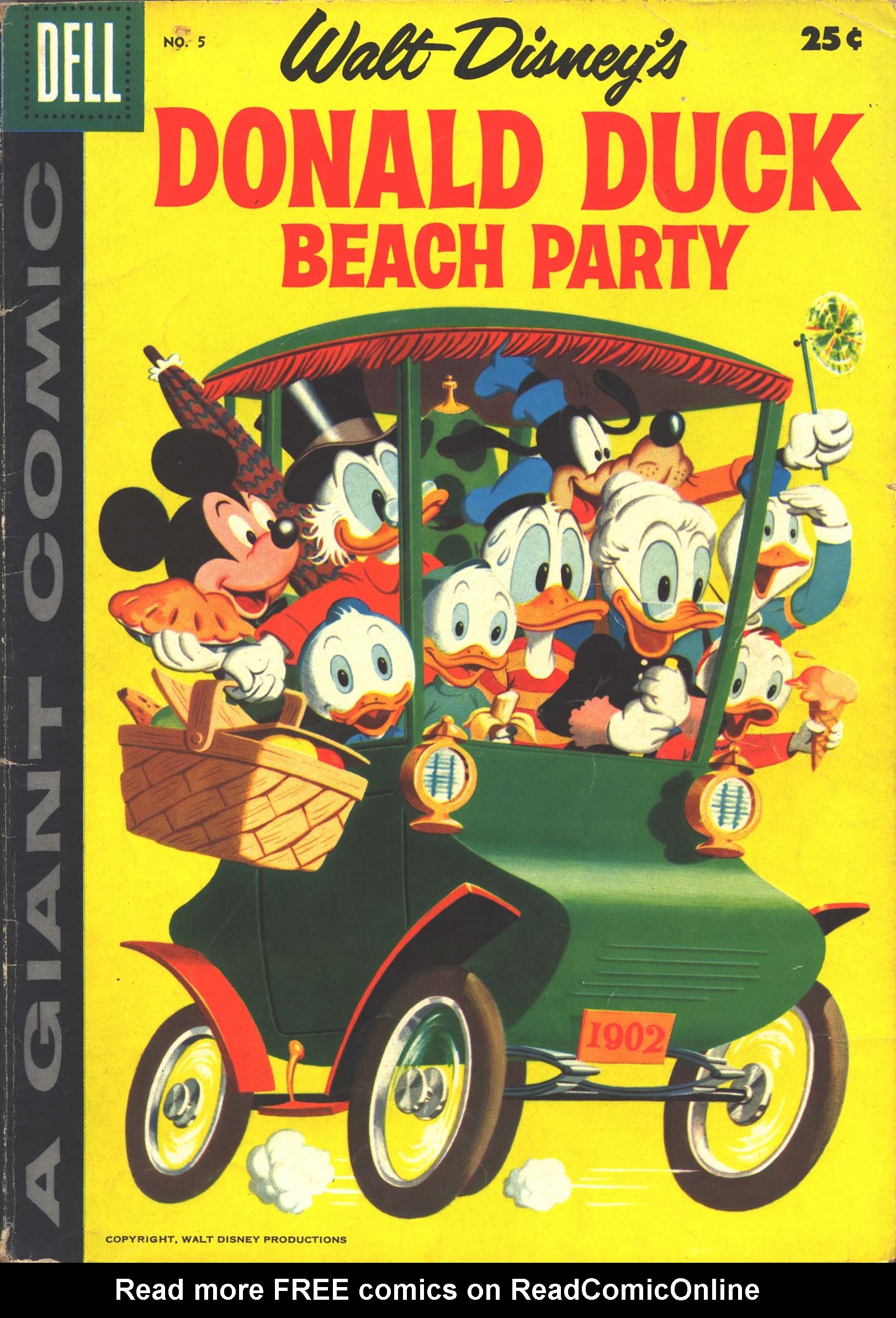 Read online Donald Duck Beach Party comic -  Issue #5 - 1