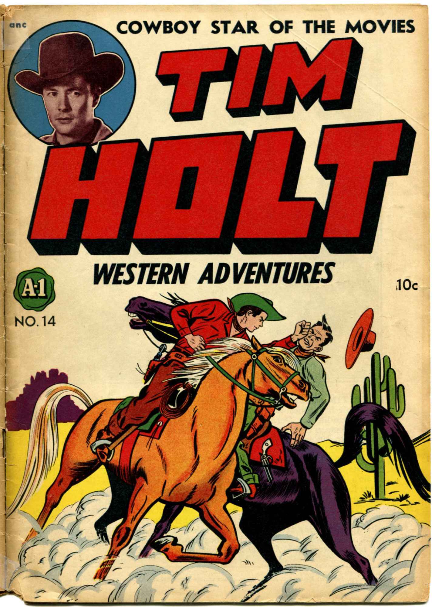 Read online Tim Holt comic -  Issue #1 - 1