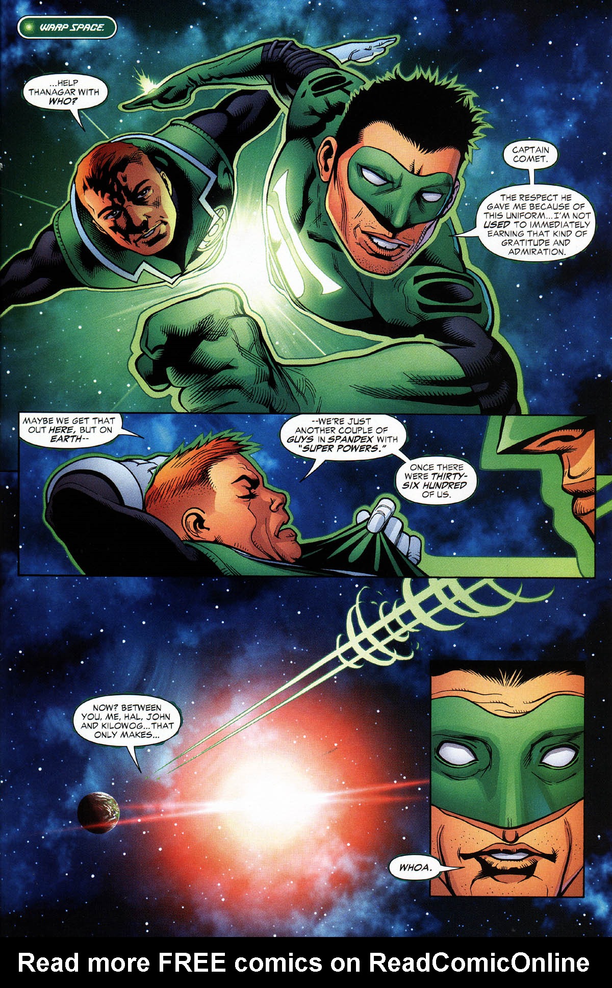 Read online Green Lantern Corps: Recharge comic -  Issue #1 - 15