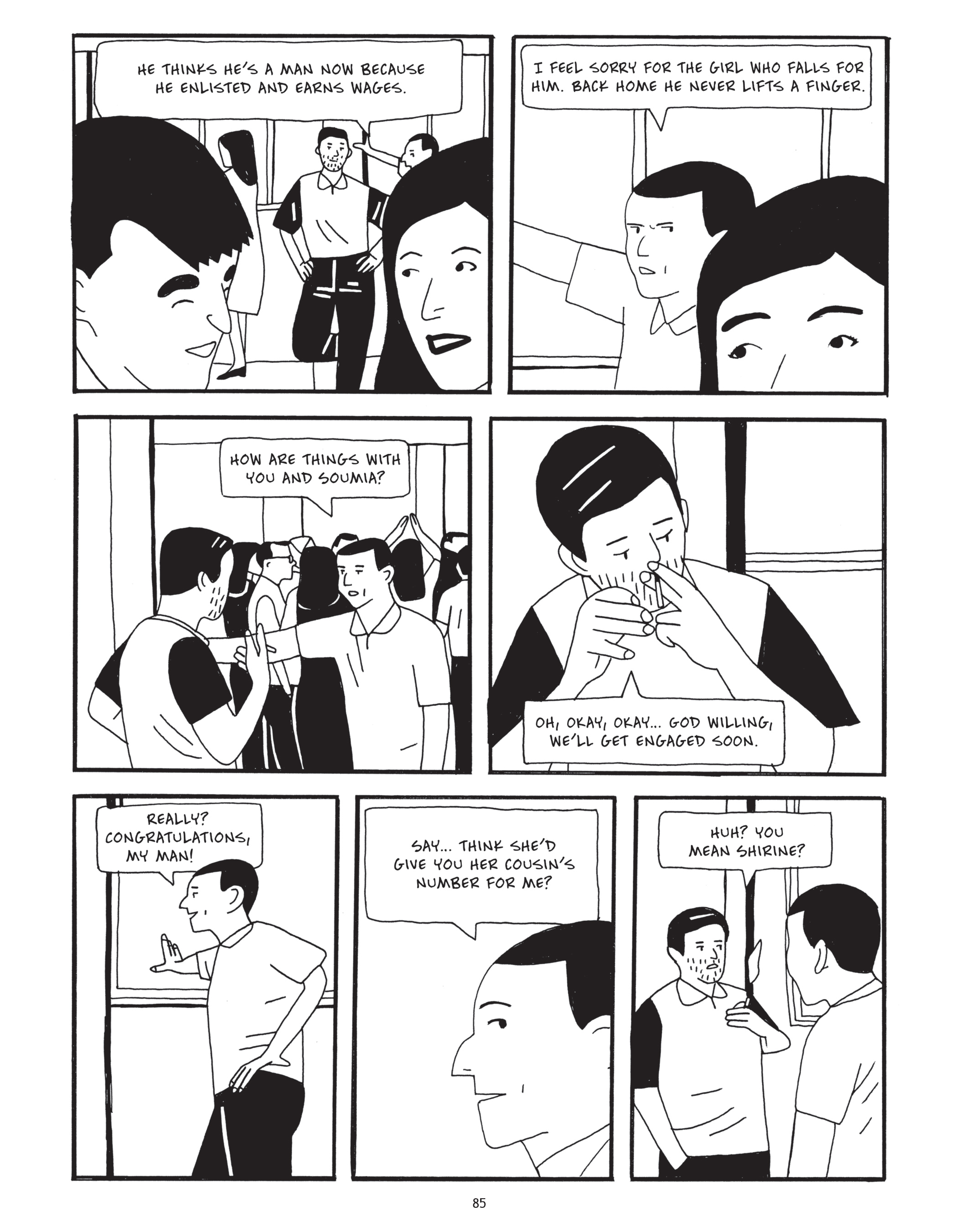 Read online After the Spring: A Story of Tunisian Youth comic -  Issue # TPB - 85