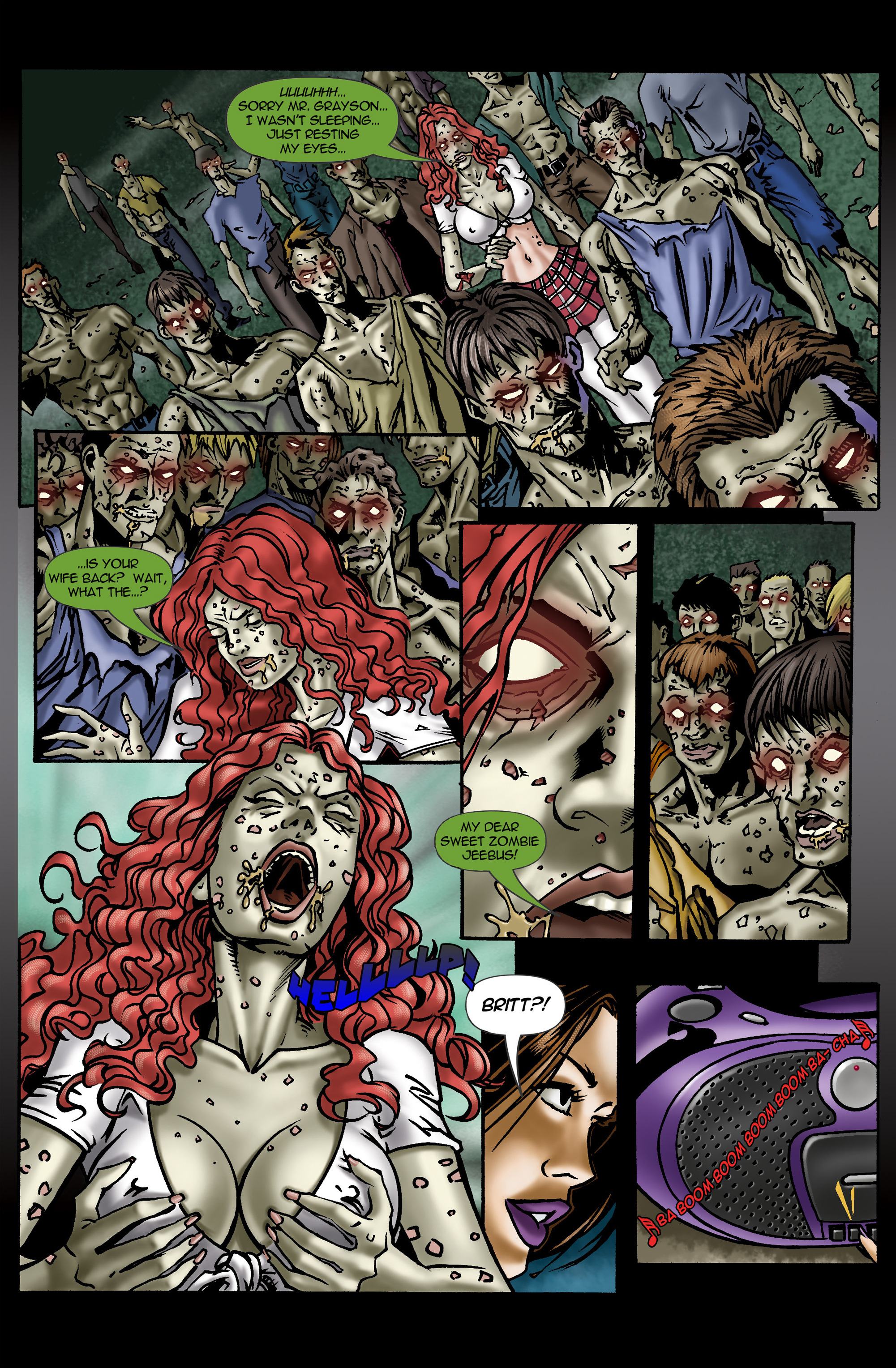 Read online Chaos Campus: Sorority Girls Vs. Zombies comic -  Issue #2 - 20