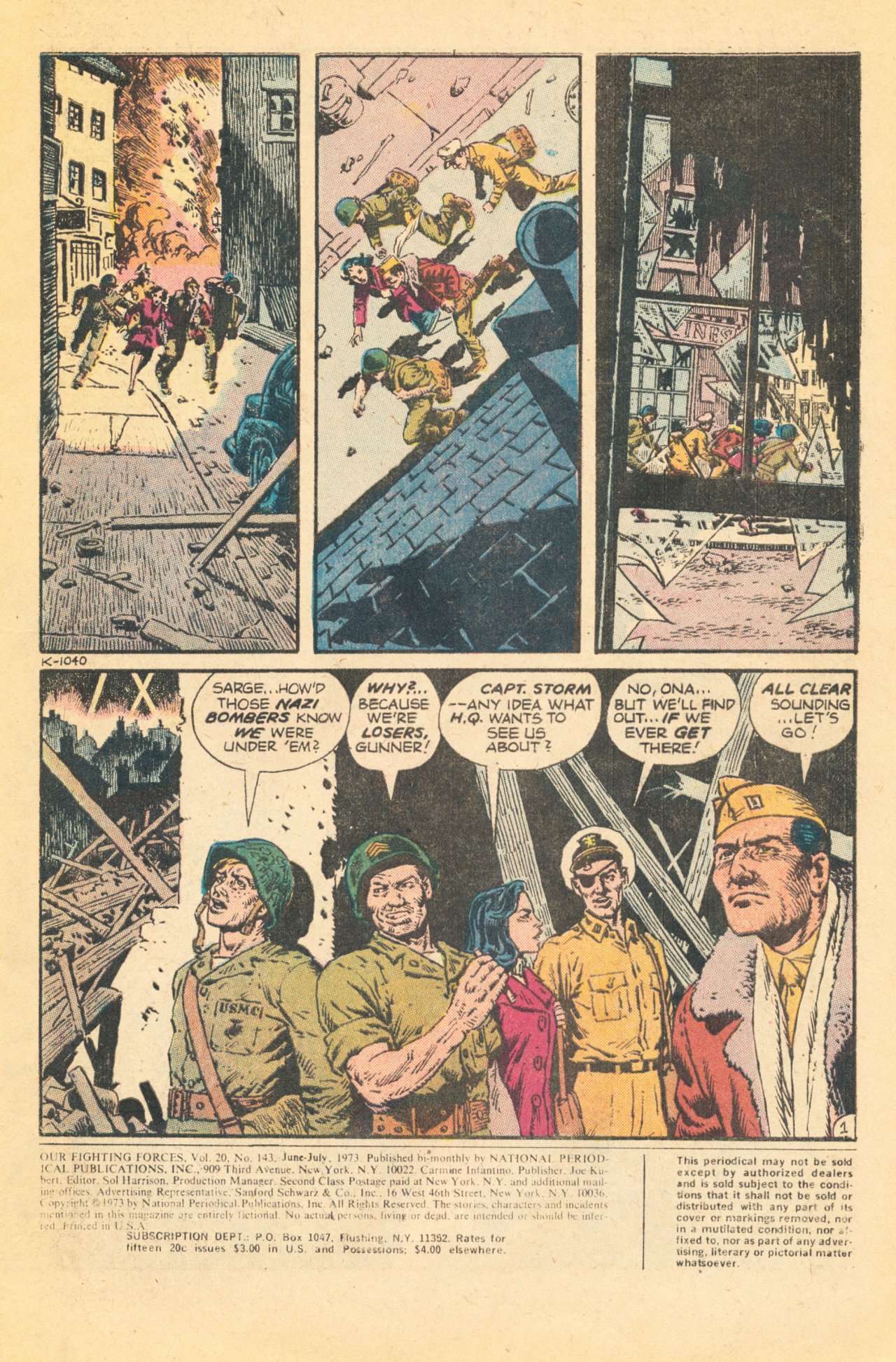 Read online Our Fighting Forces comic -  Issue #143 - 3