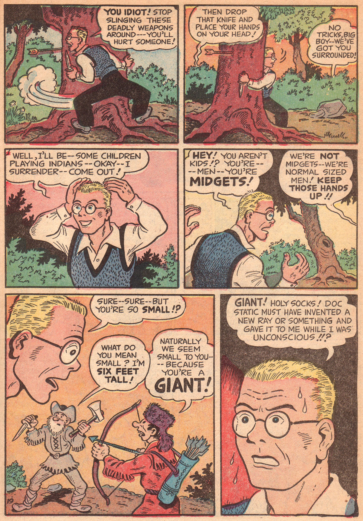 Read online Sparky Watts comic -  Issue #6 - 21