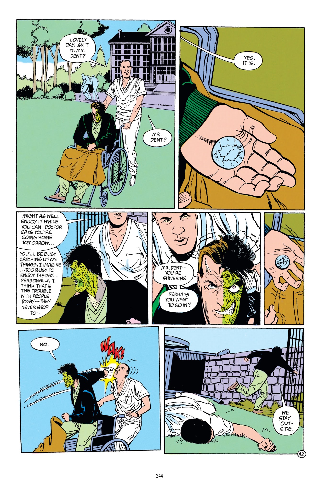 Read online Two-Face: A Celebration of 75 Years comic -  Issue # TPB - 246