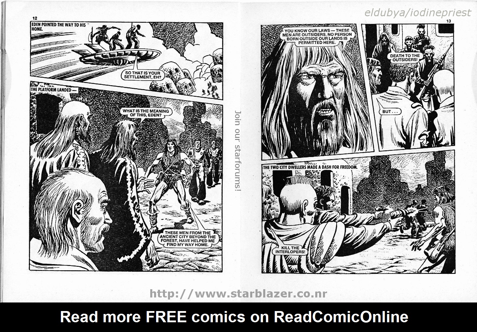Read online Starblazer comic -  Issue #180 - 8