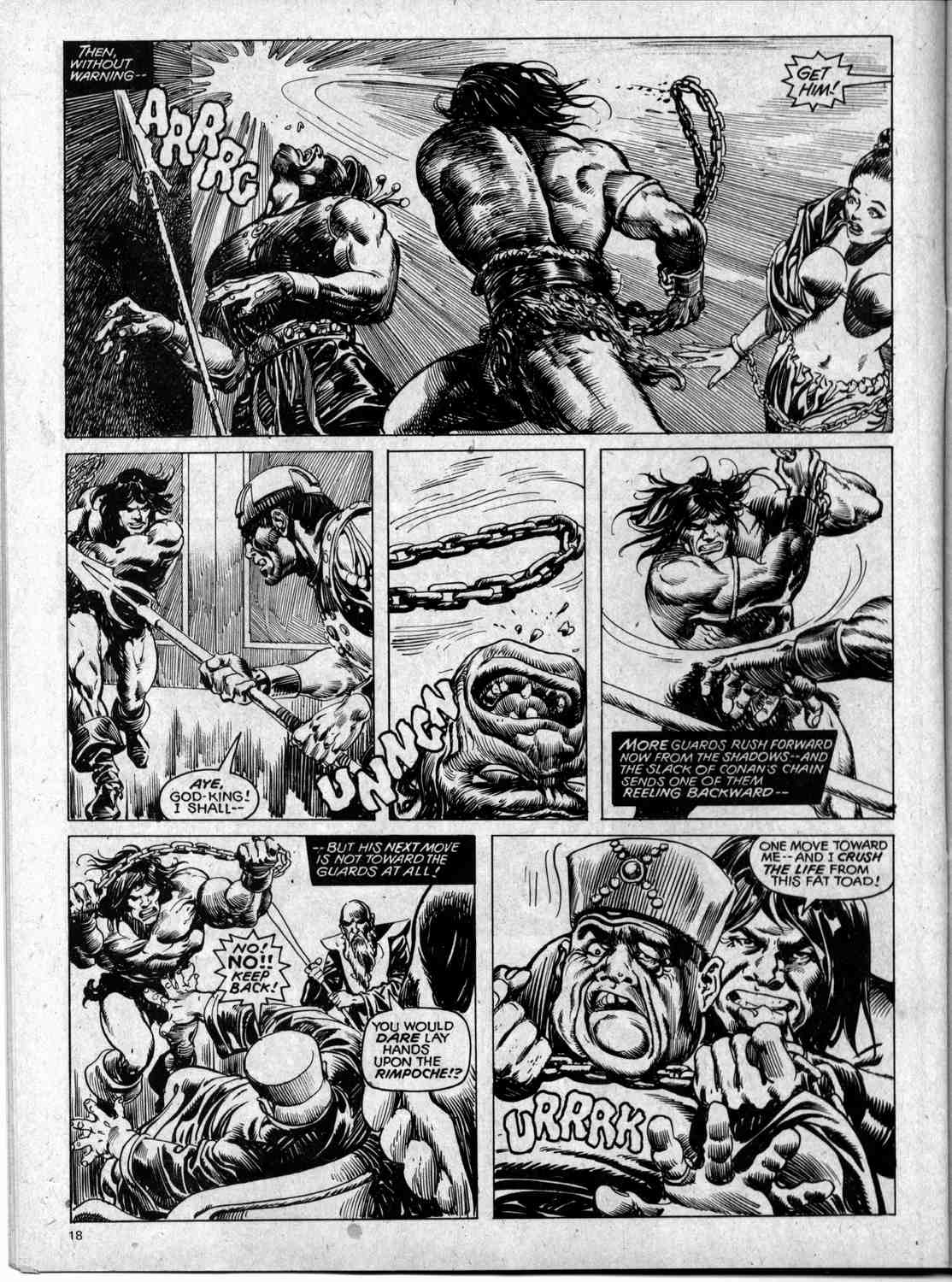 Read online The Savage Sword Of Conan comic -  Issue #59 - 18