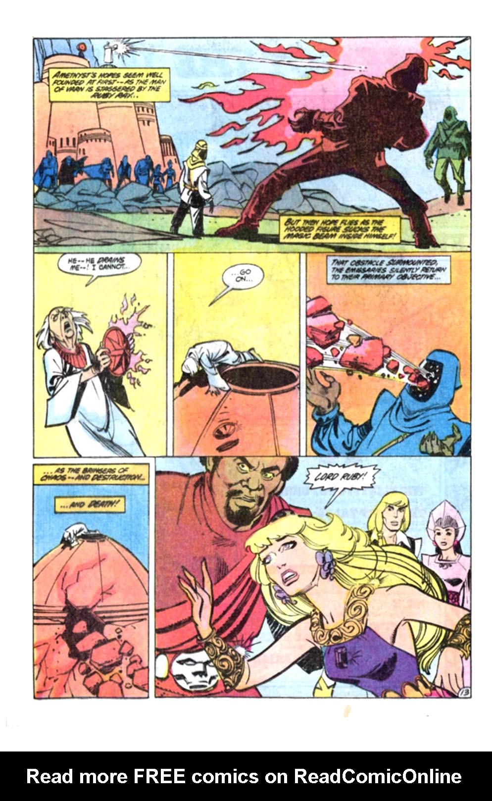 Read online Amethyst, Princess of Gemworld comic -  Issue #9 - 14