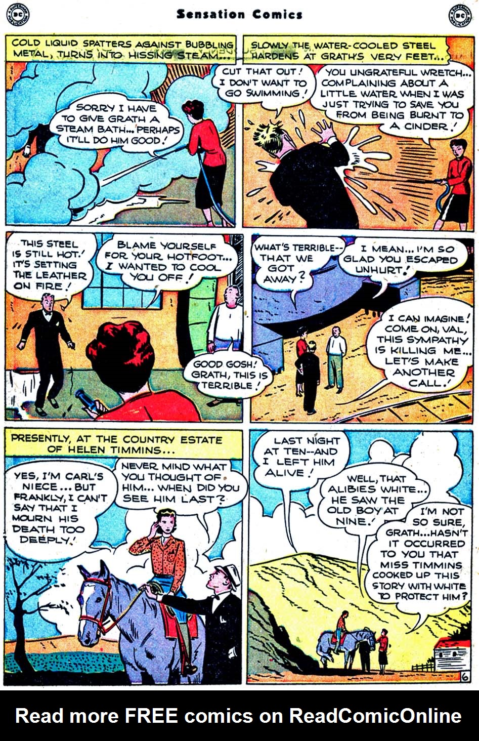 Read online Sensation (Mystery) Comics comic -  Issue #91 - 44