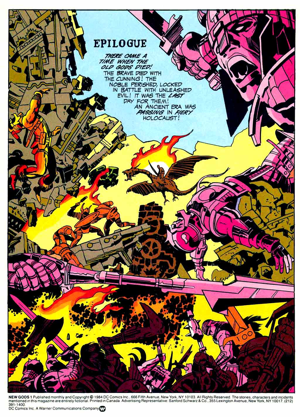 Read online New Gods (1984) comic -  Issue #1 - 4
