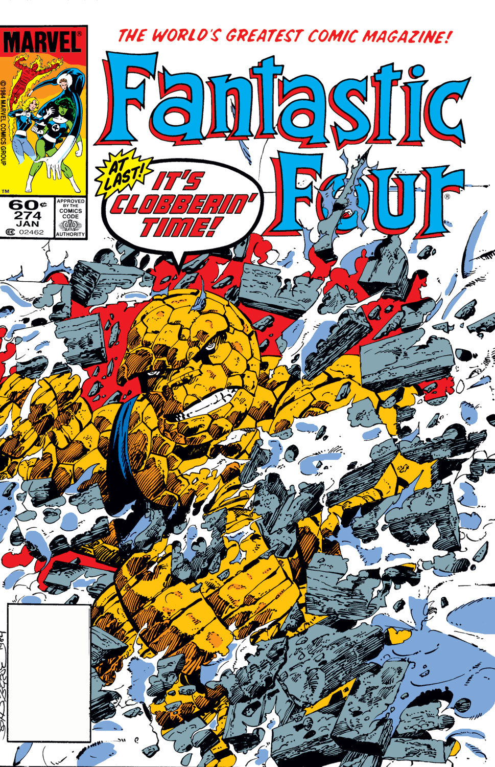 Read online Fantastic Four (1961) comic -  Issue #274 - 1