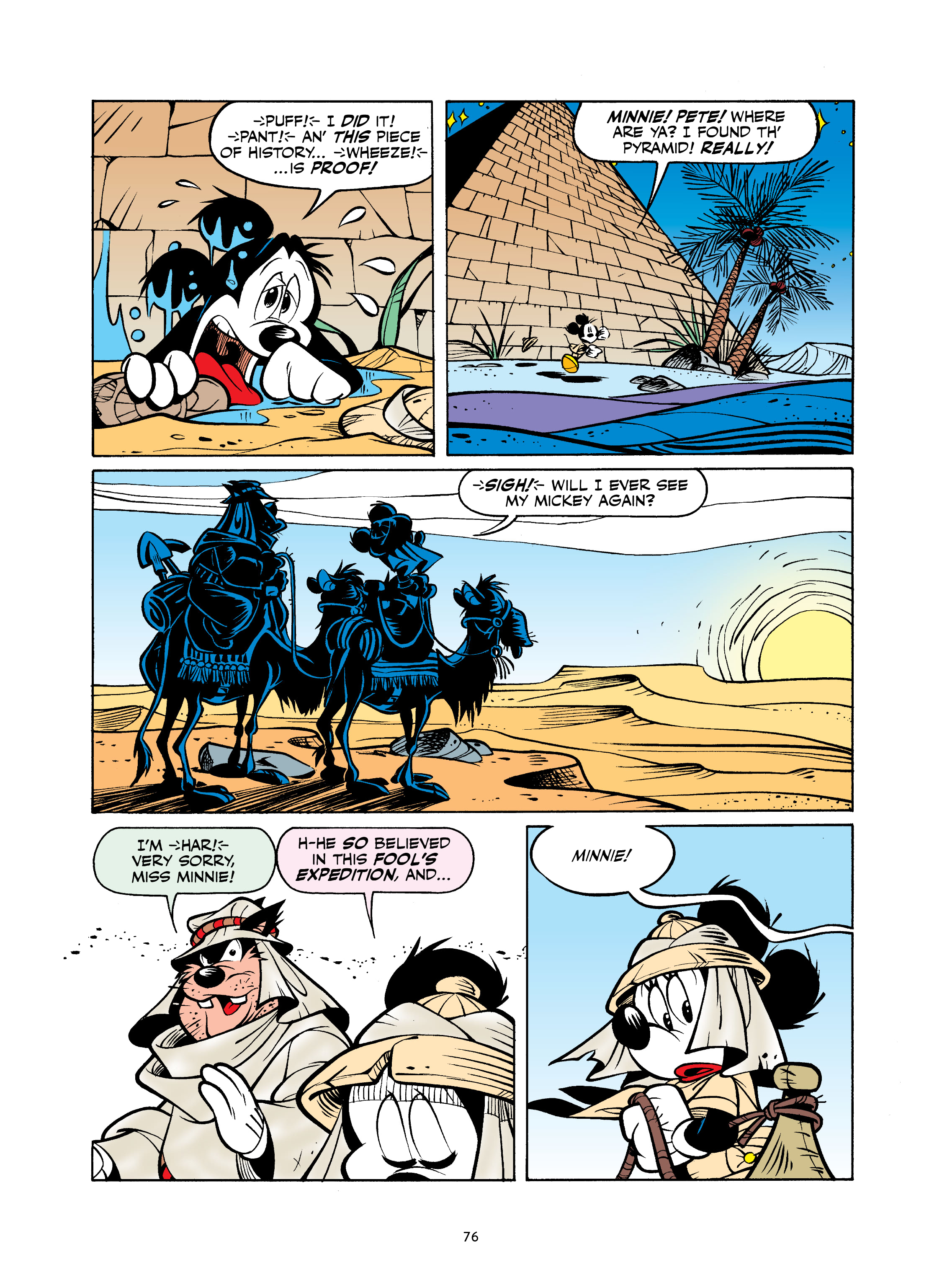 Read online Walt Disney's Mickey and Donald: "For Whom the Doorbell Tolls" and Other Tales Inspired by Hemingway comic -  Issue # TPB (Part 1) - 77