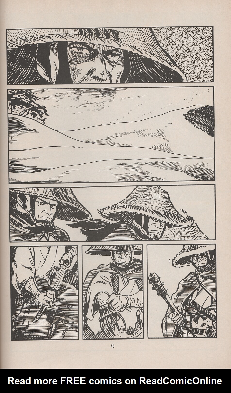 Read online Lone Wolf and Cub comic -  Issue #4 - 54