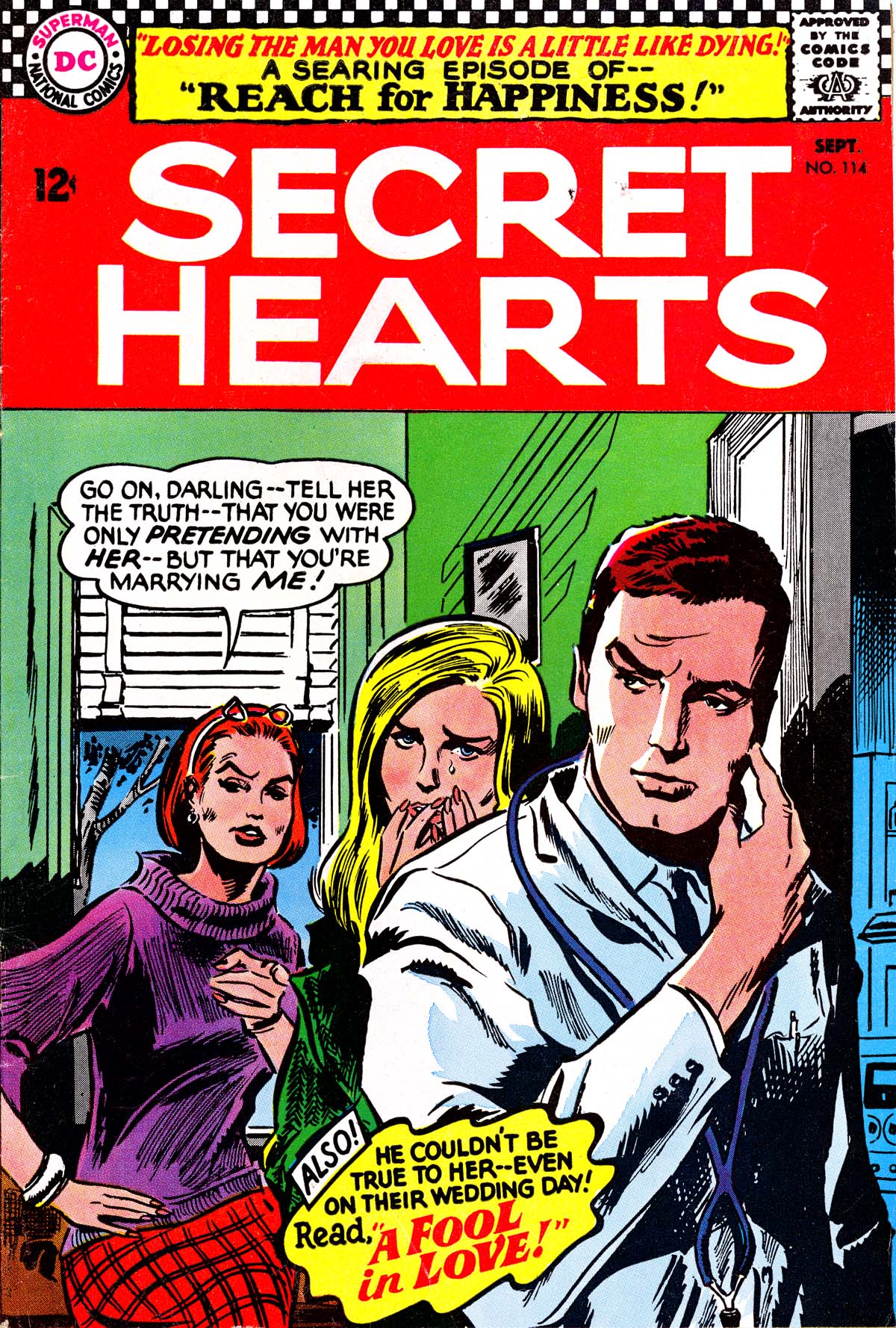 Read online Secret Hearts comic -  Issue #114 - 1