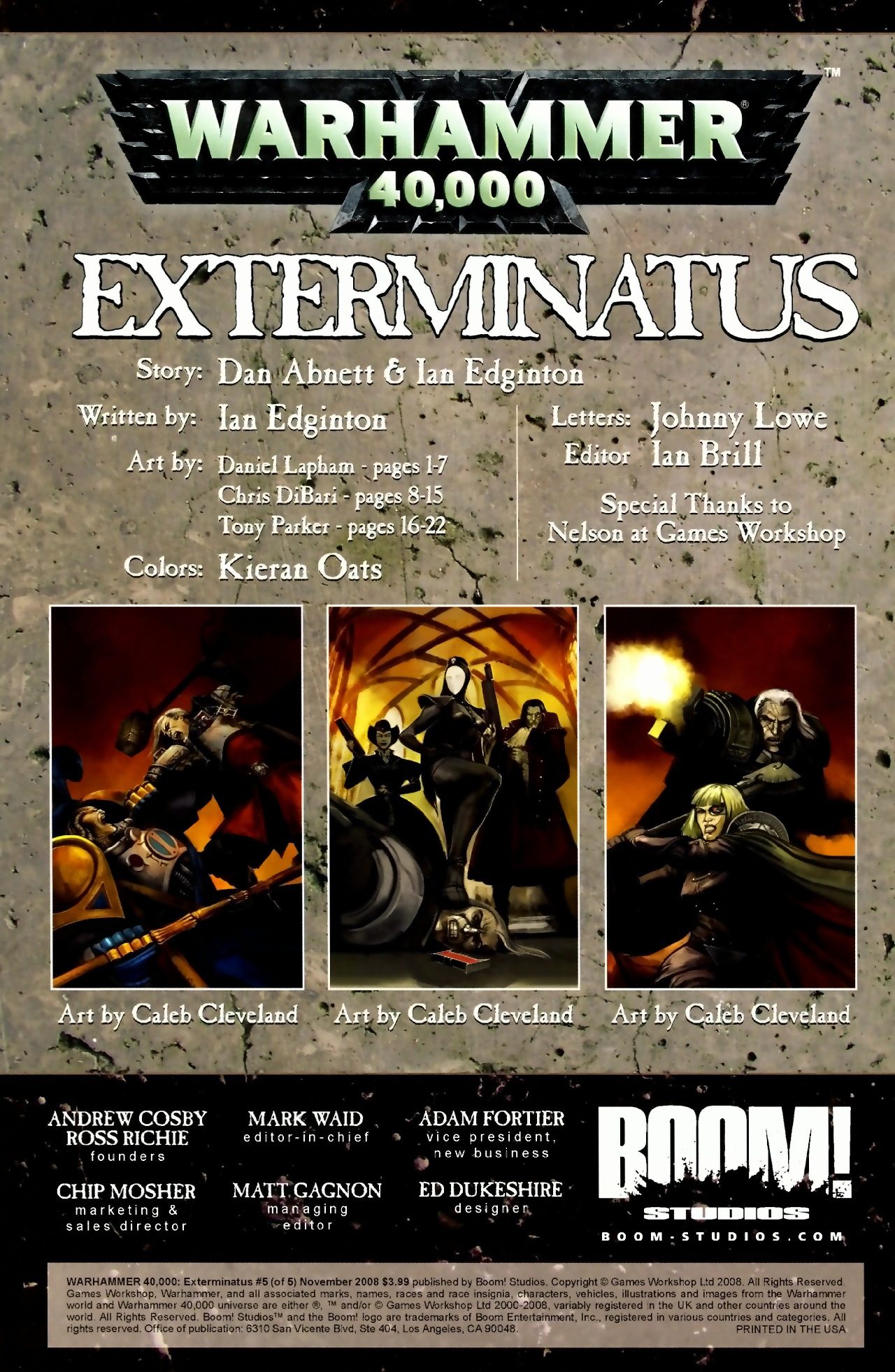 Read online Warhammer 40,000: Exterminatus comic -  Issue #5 - 4