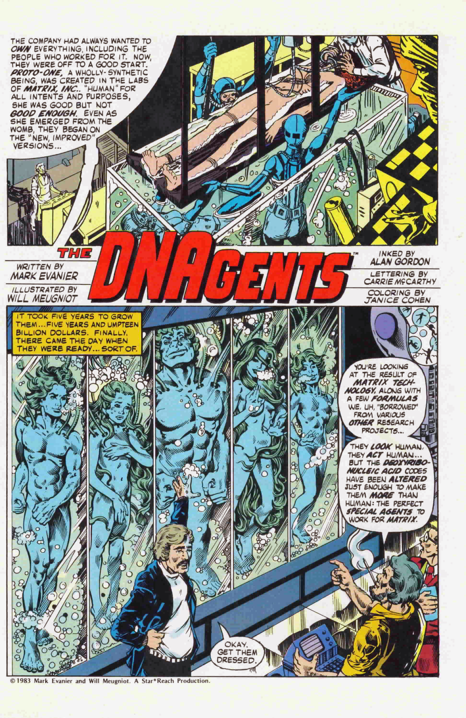 Read online DNAgents comic -  Issue #2 - 3