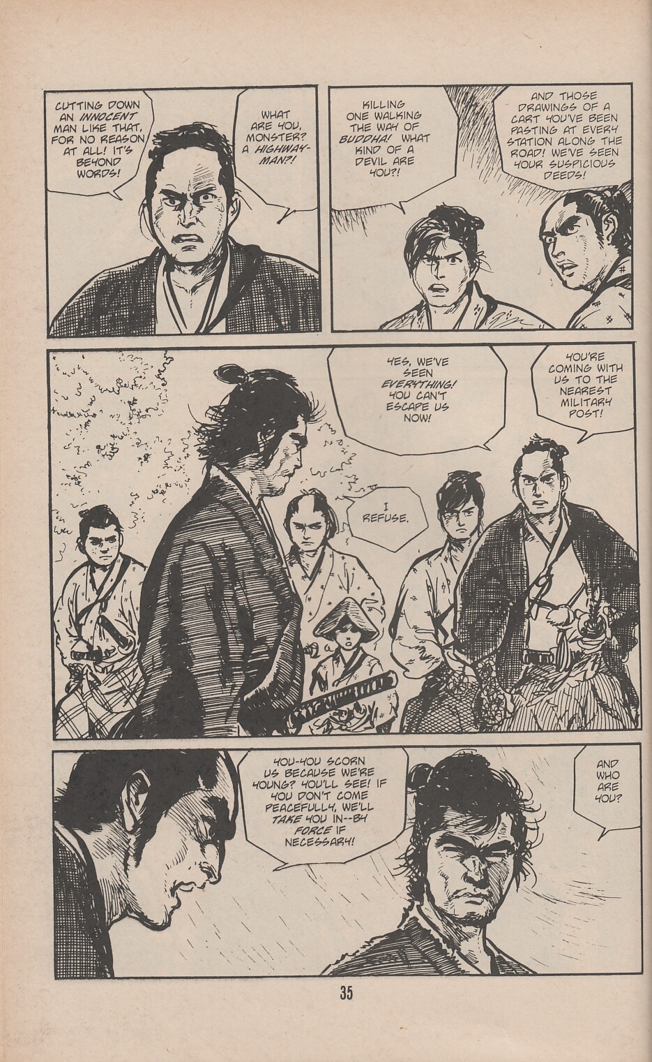 Read online Lone Wolf and Cub comic -  Issue #37 - 39