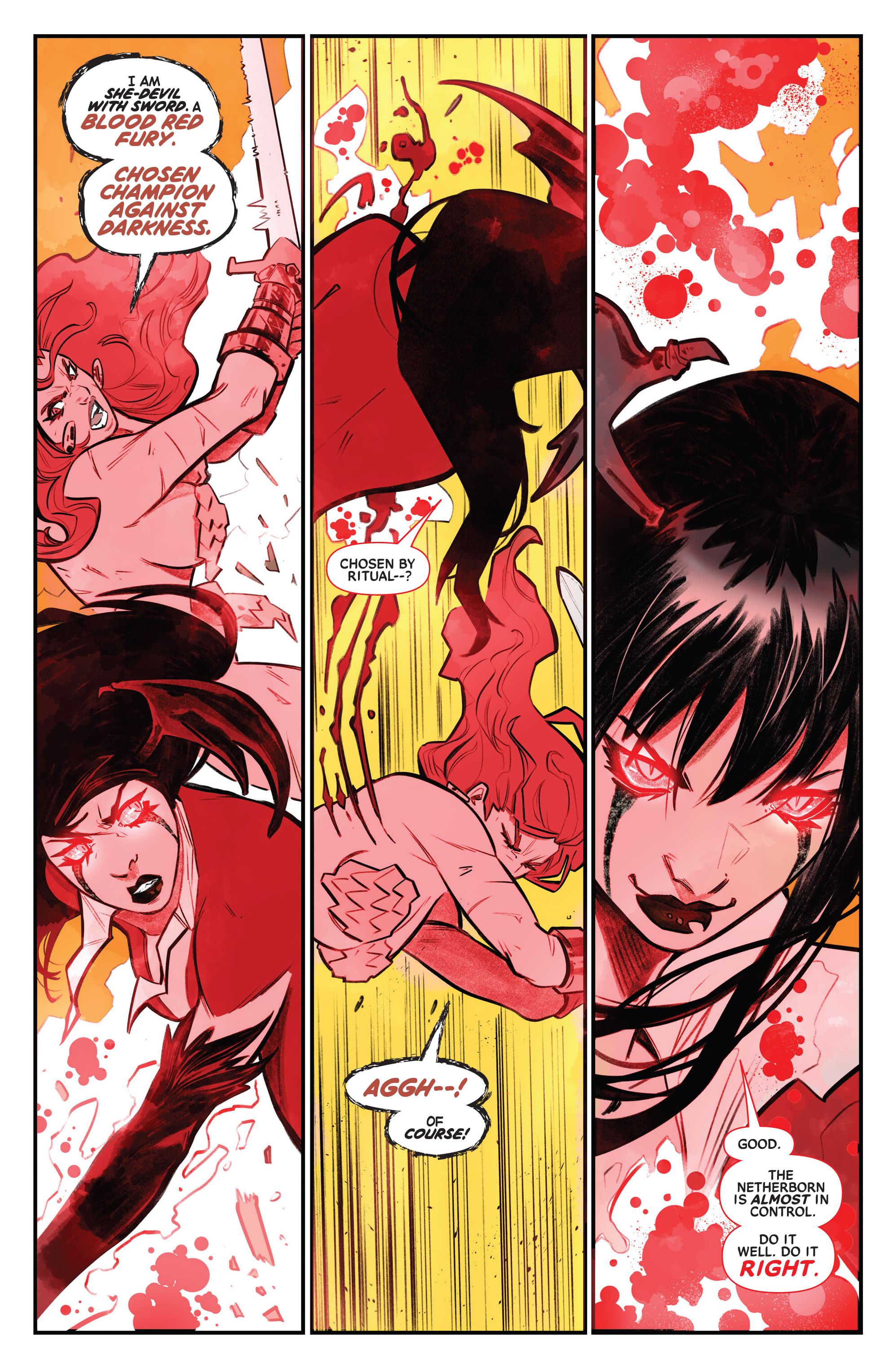 Read online Vampirella Vs. Red Sonja comic -  Issue #5 - 23