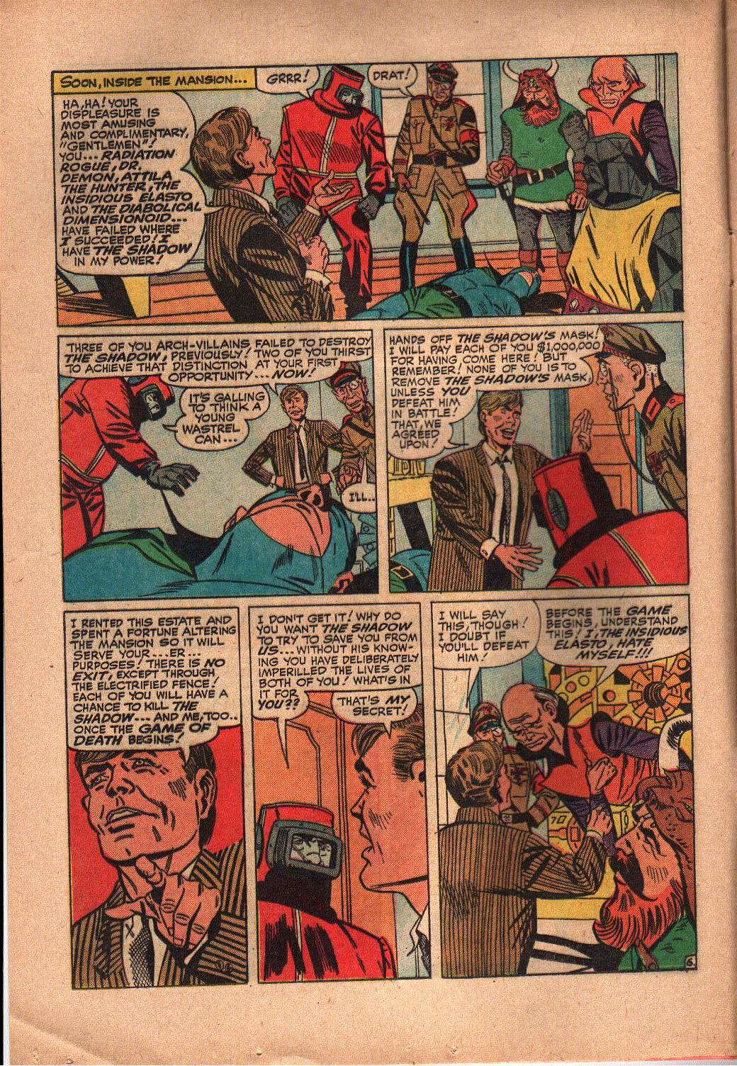 Read online The Shadow (1964) comic -  Issue #8 - 8