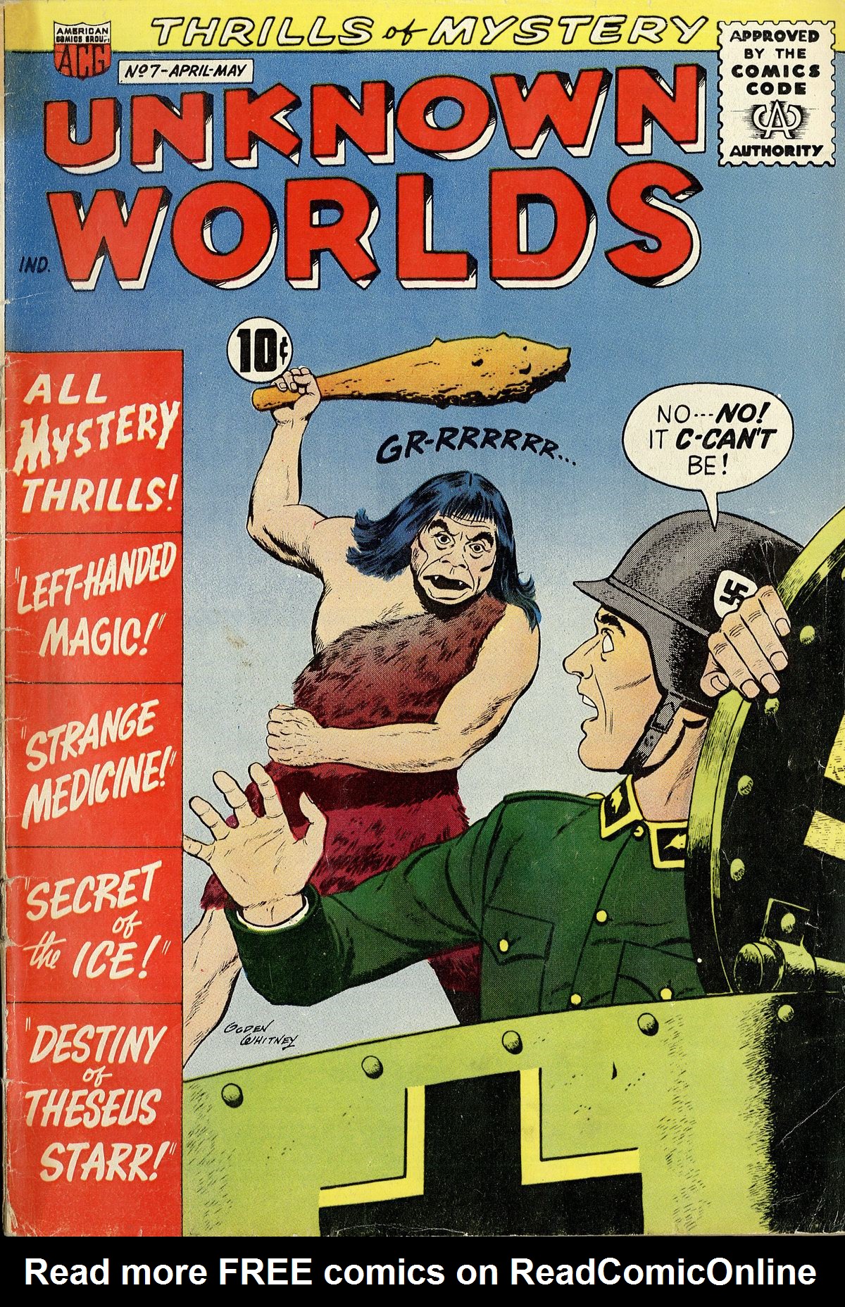 Read online Unknown Worlds comic -  Issue #7 - 1