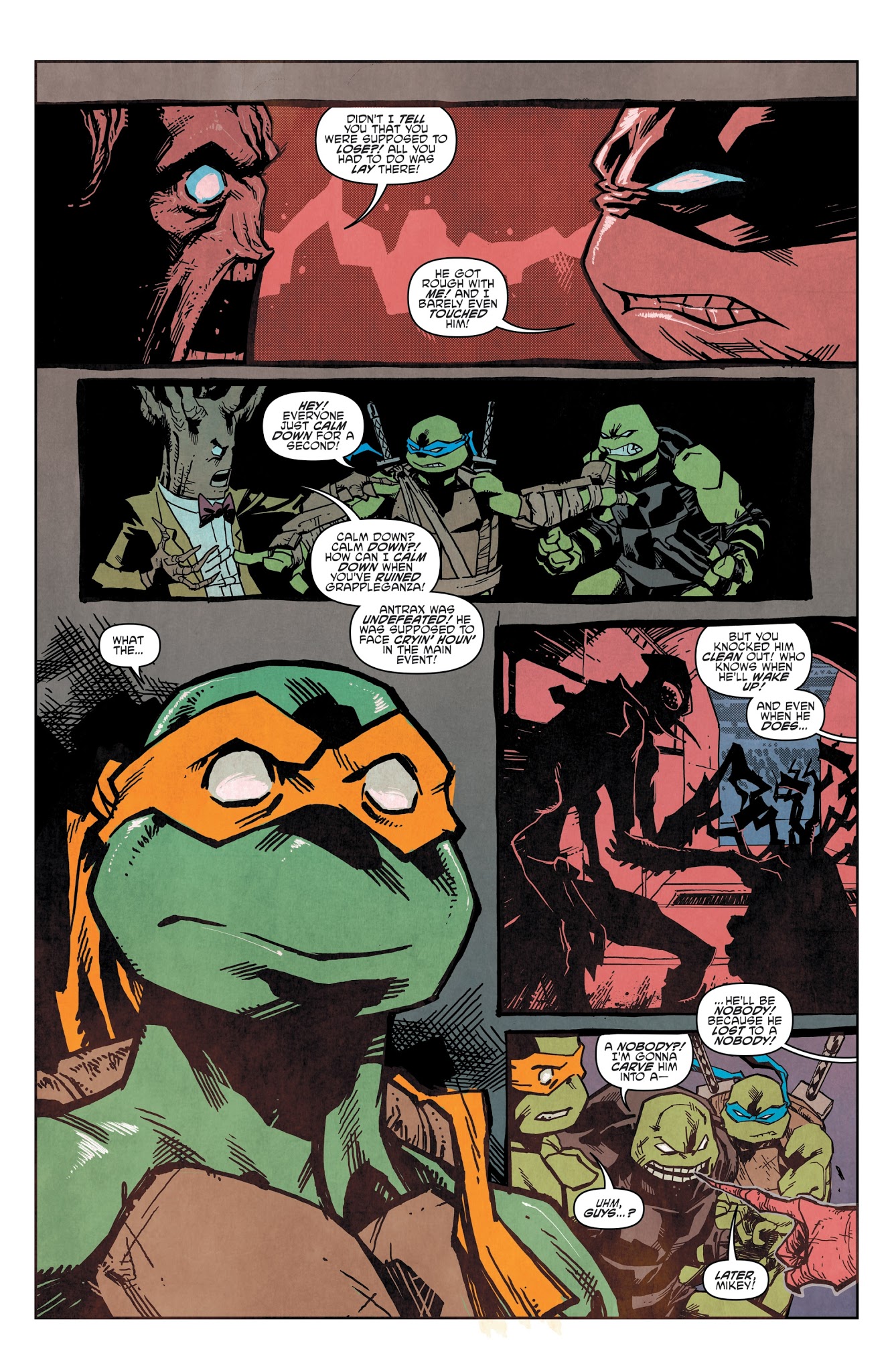 Read online Teenage Mutant Ninja Turtles: Dimension X comic -  Issue #3 - 11