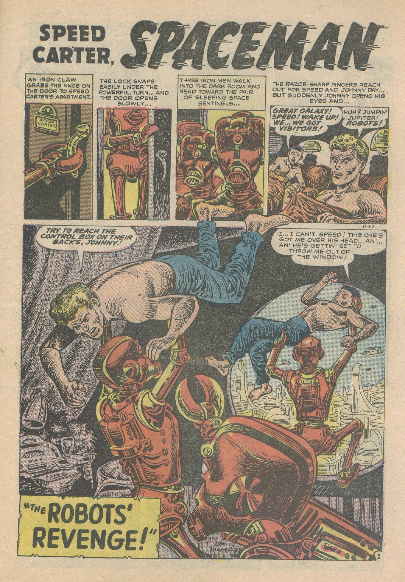 Read online Speed Carter, Spaceman comic -  Issue #1 - 27
