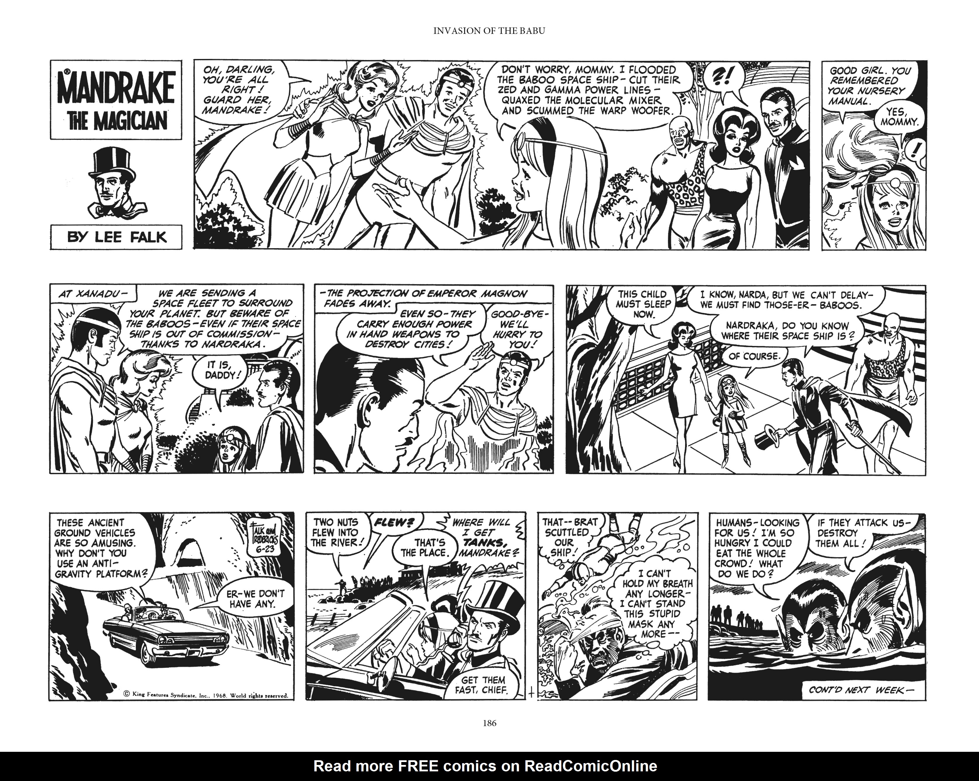 Read online Mandrake the Magician: The Fred Fredricks Sundays comic -  Issue # TPB (Part 2) - 87