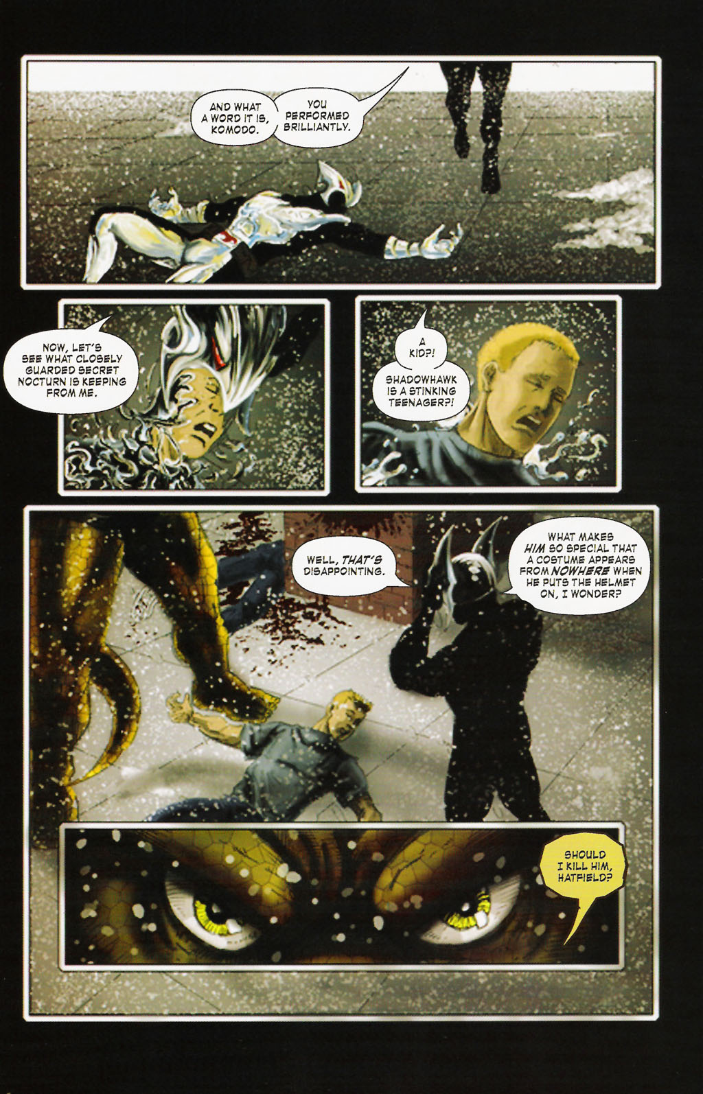 Read online ShadowHawk (2005) comic -  Issue #9 - 22