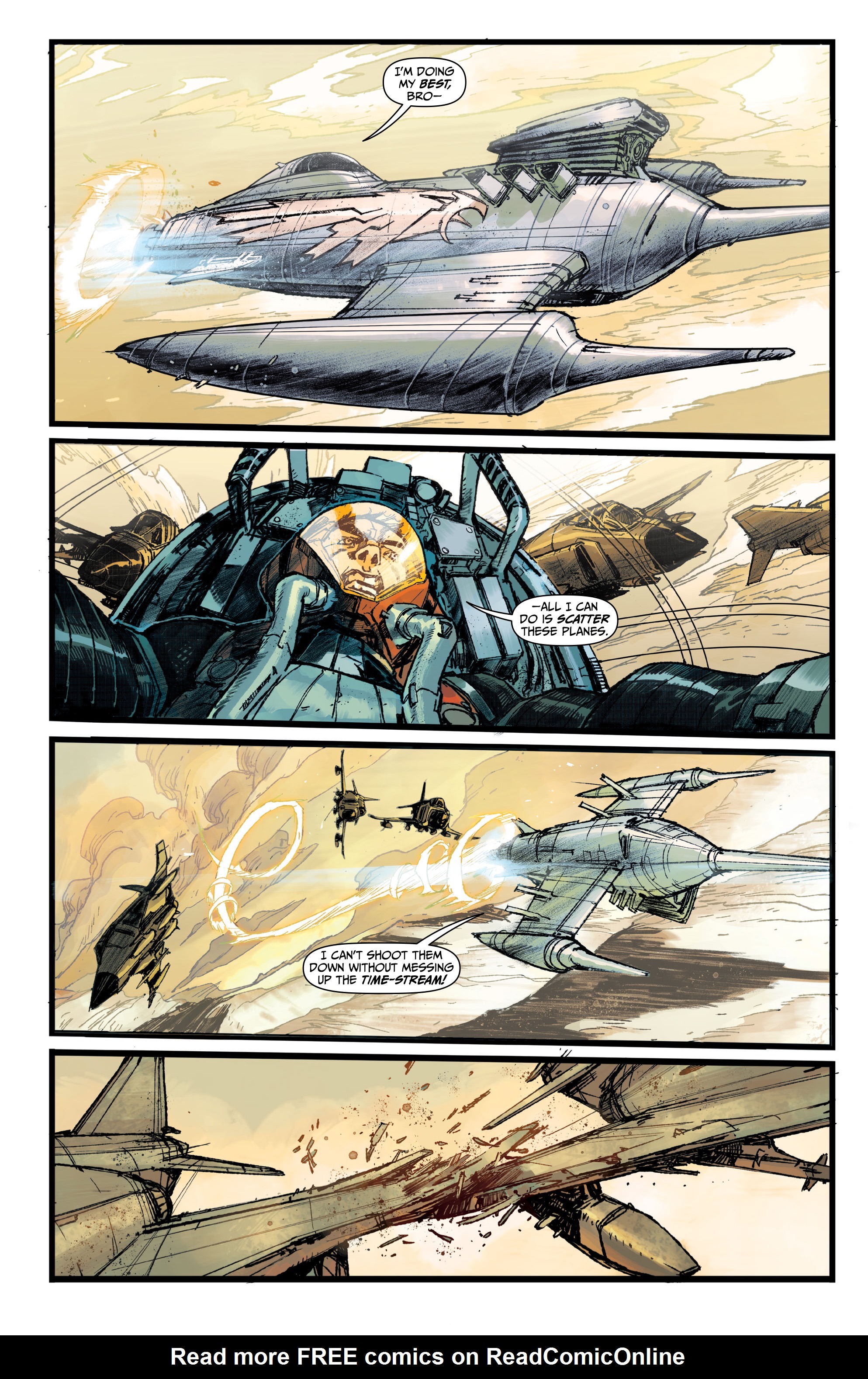 Read online Chrononauts: Futureshock comic -  Issue # _TPB - 64