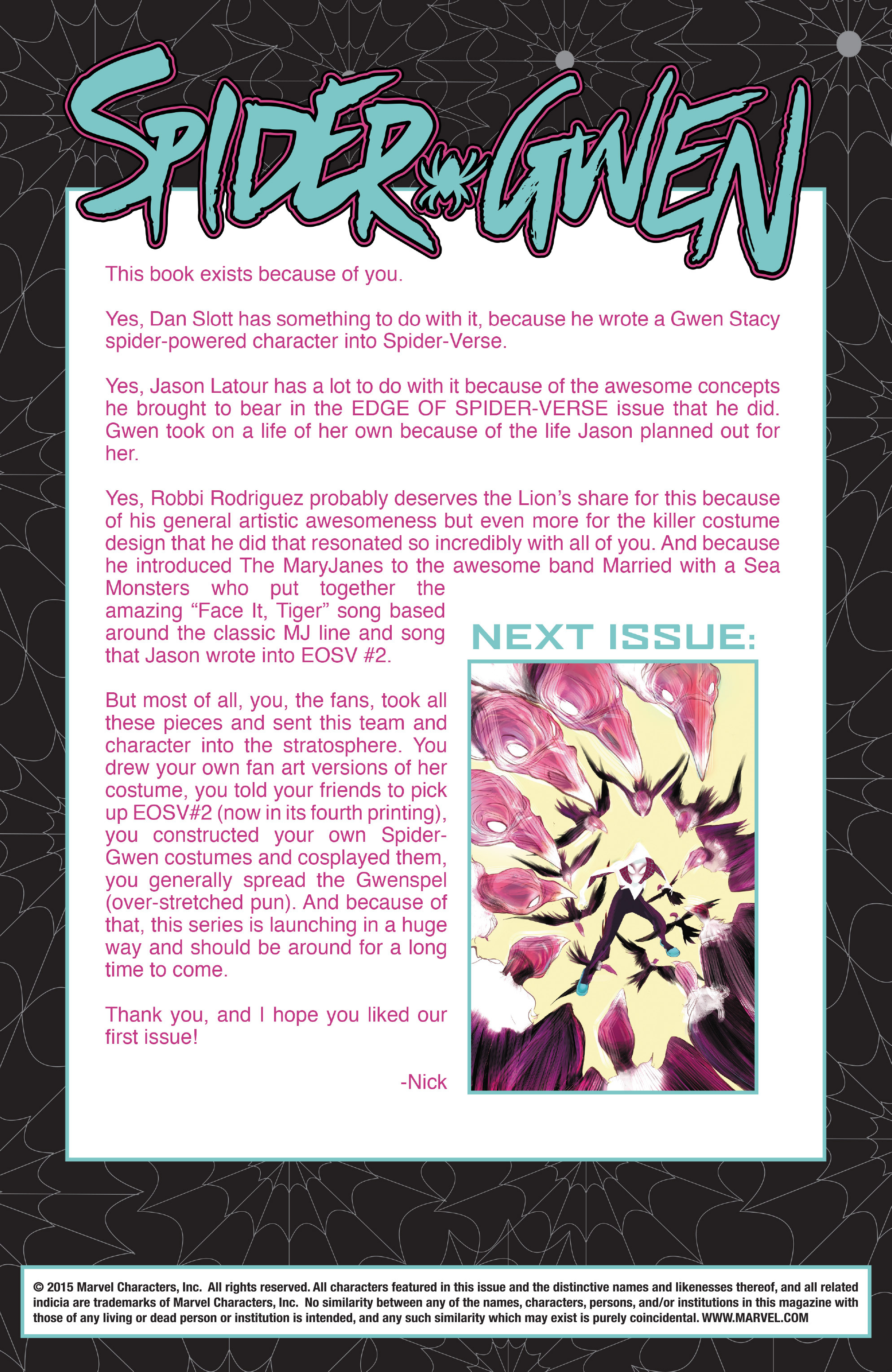 Read online Spider-Gwen [I] comic -  Issue #1 - 23