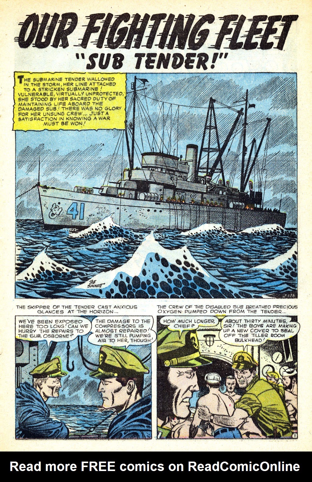 Read online Navy Combat comic -  Issue #7 - 21