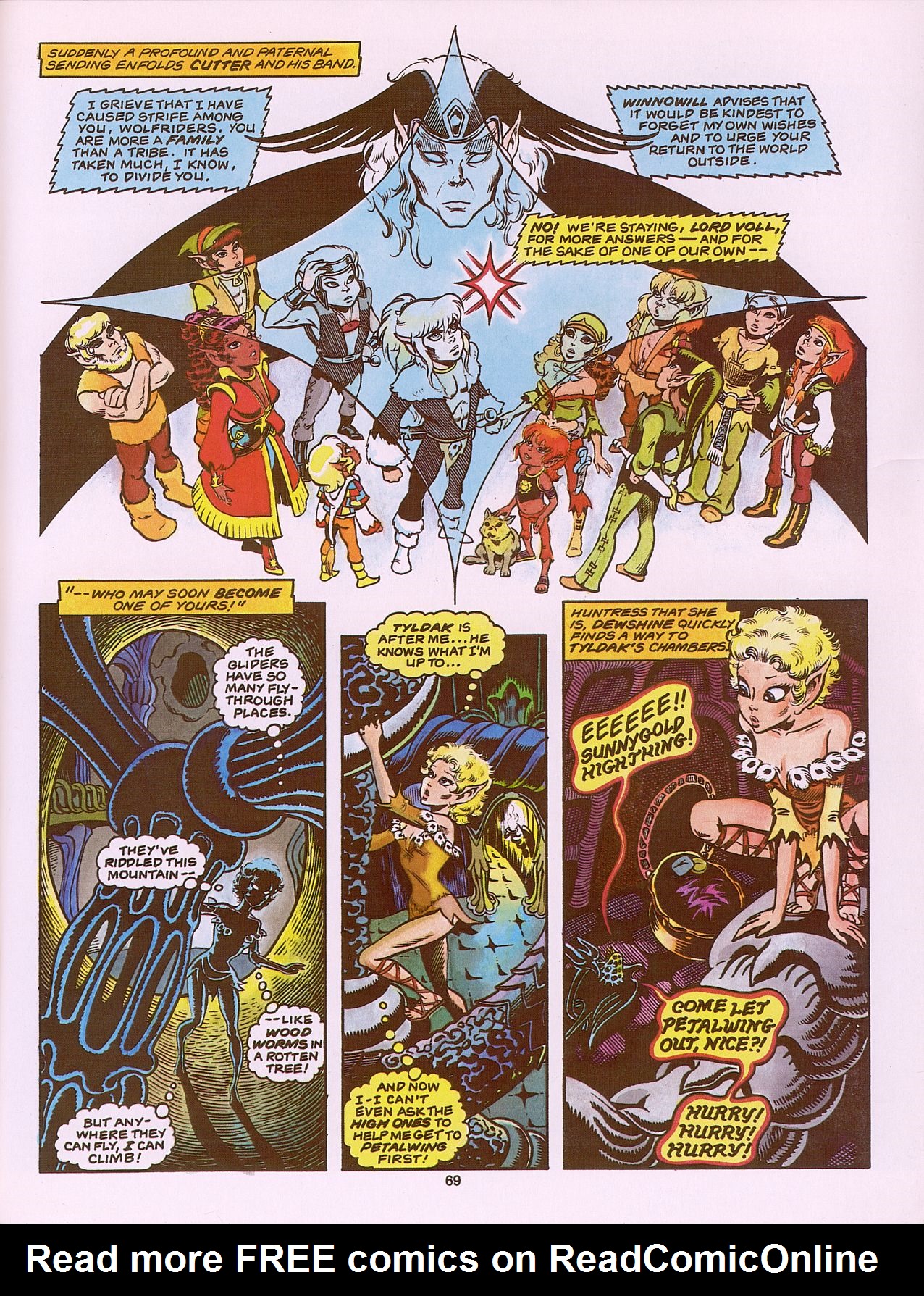 Read online ElfQuest (Starblaze Edition) comic -  Issue # TPB 3 - 75
