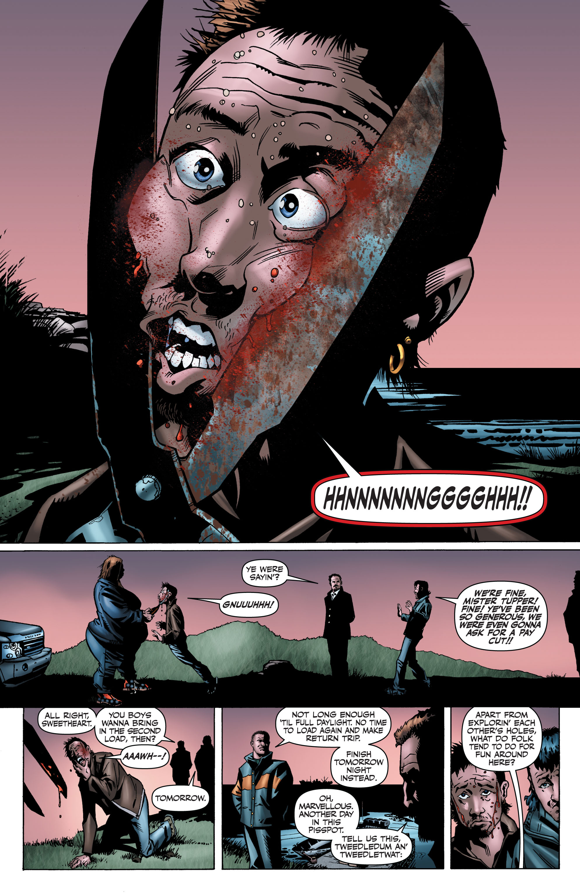 Read online The Boys: Highland Laddie comic -  Issue # TPB - 47