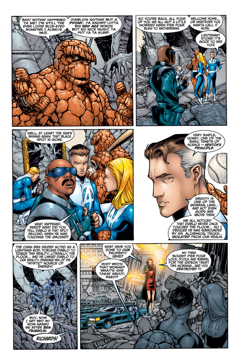 Read online Fantastic Four (1998) comic -  Issue #36 - 21