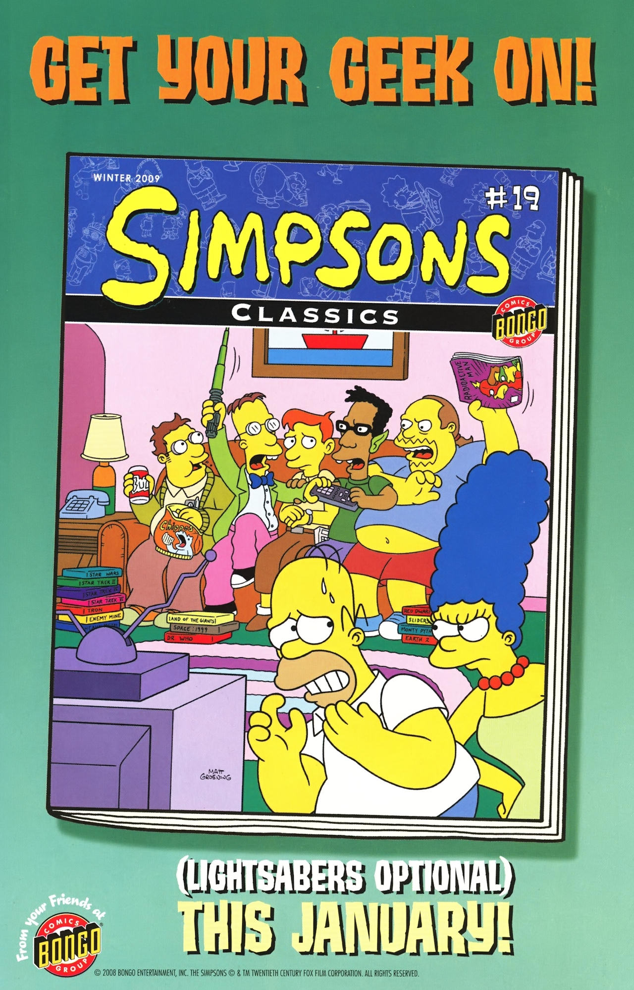 Read online Bongo Comics Presents Simpsons Super Spectacular comic -  Issue #8 - 32
