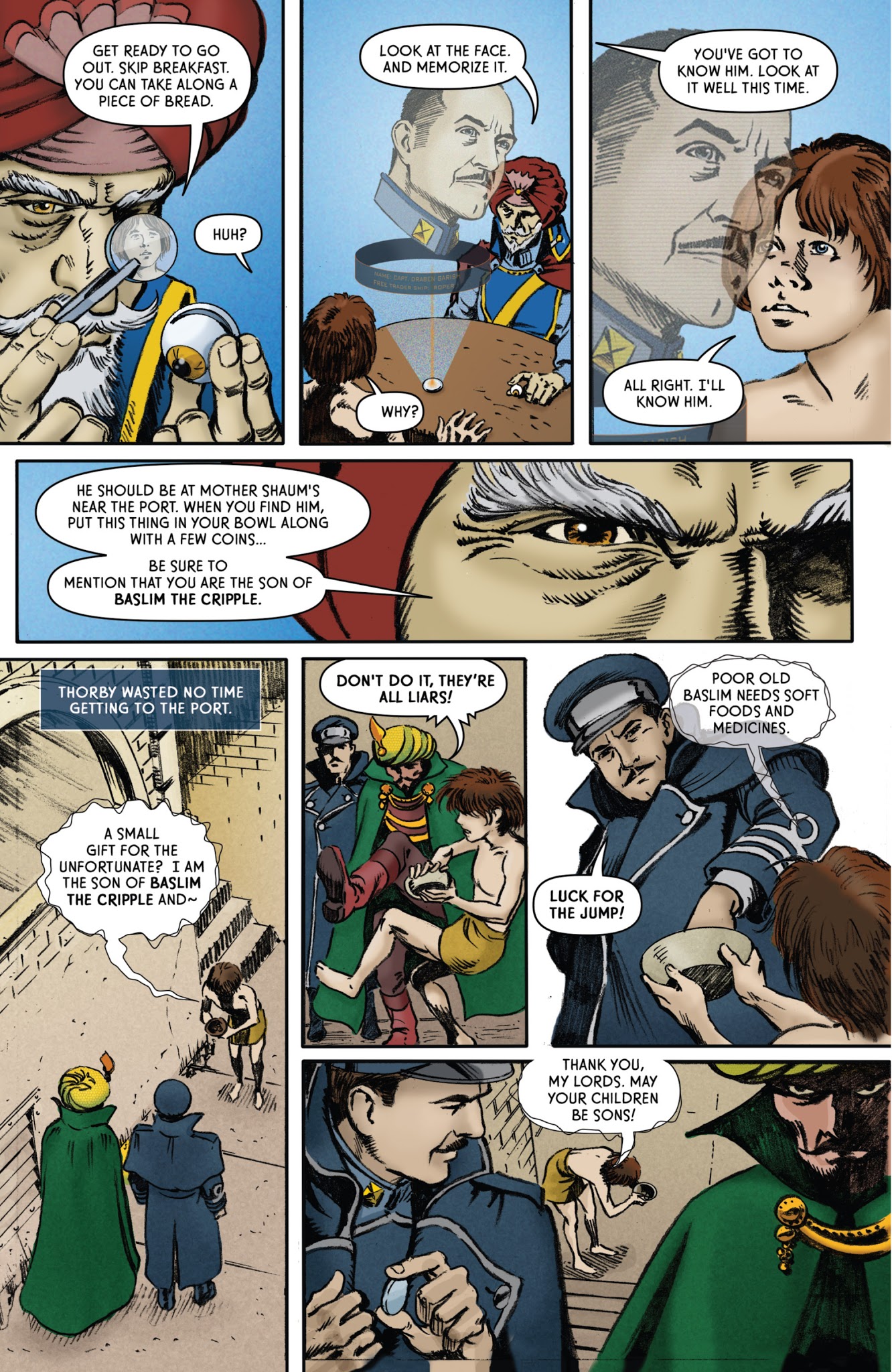 Read online Robert Heinlein's Citizen of the Galaxy comic -  Issue # TPB - 29