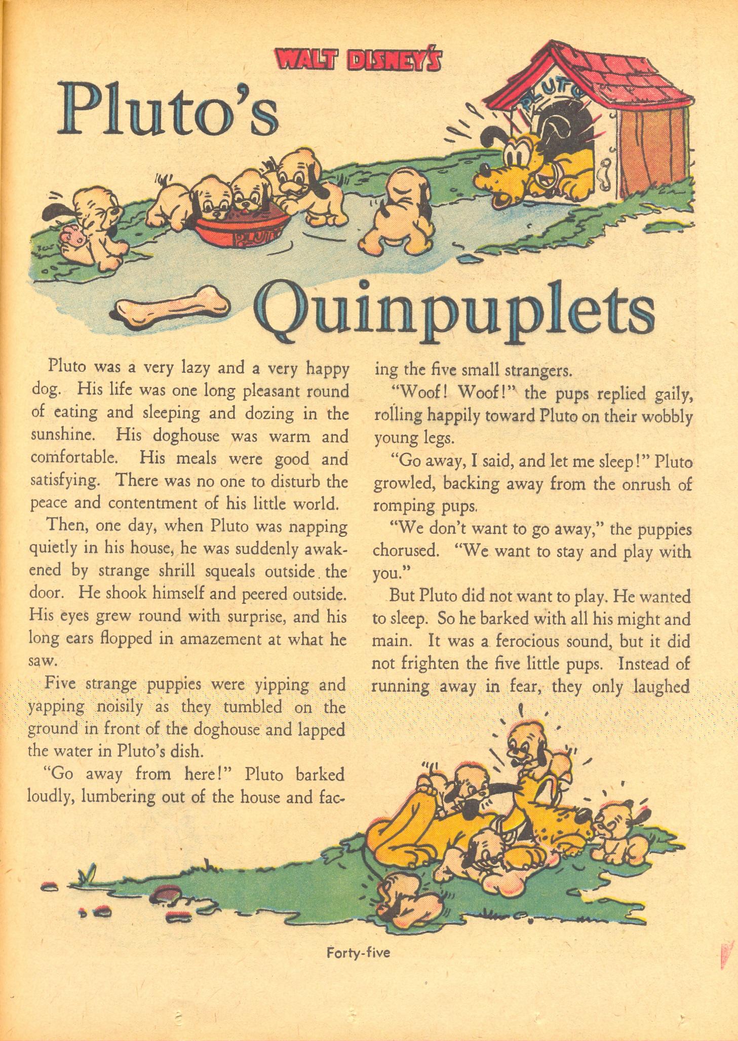 Read online Walt Disney's Comics and Stories comic -  Issue #4 - 47