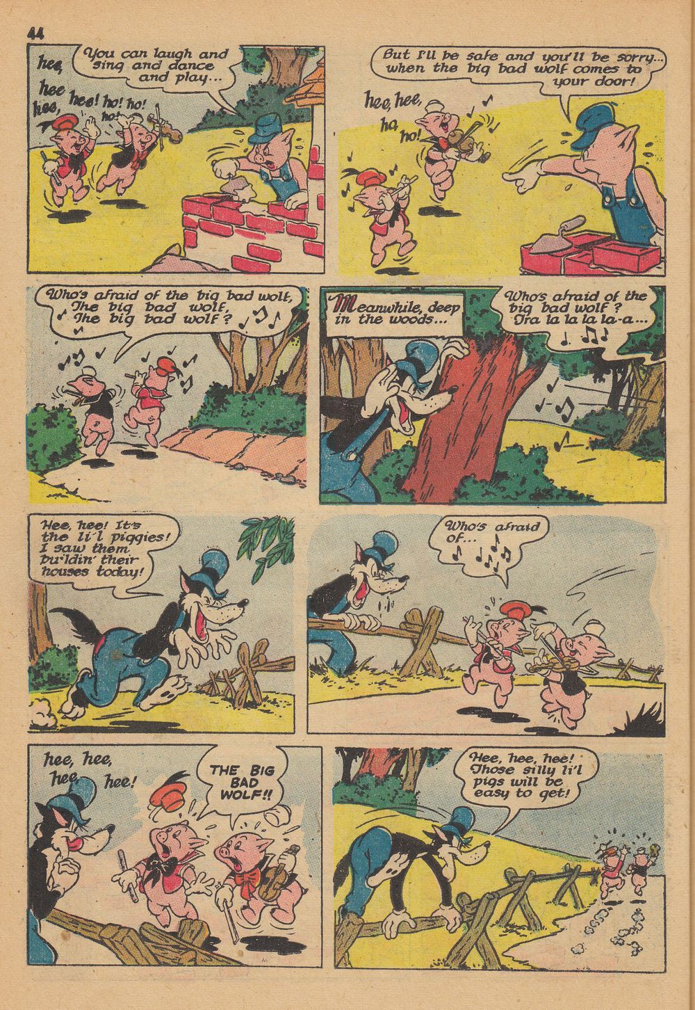 Read online Walt Disney's Silly Symphonies comic -  Issue #1 - 46