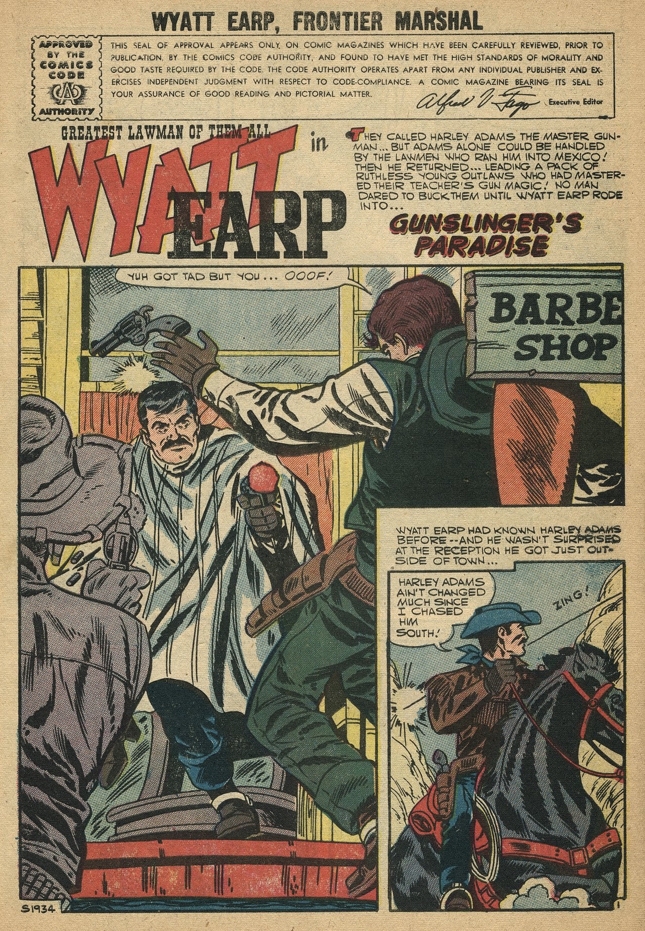 Read online Wyatt Earp Frontier Marshal comic -  Issue #17 - 3