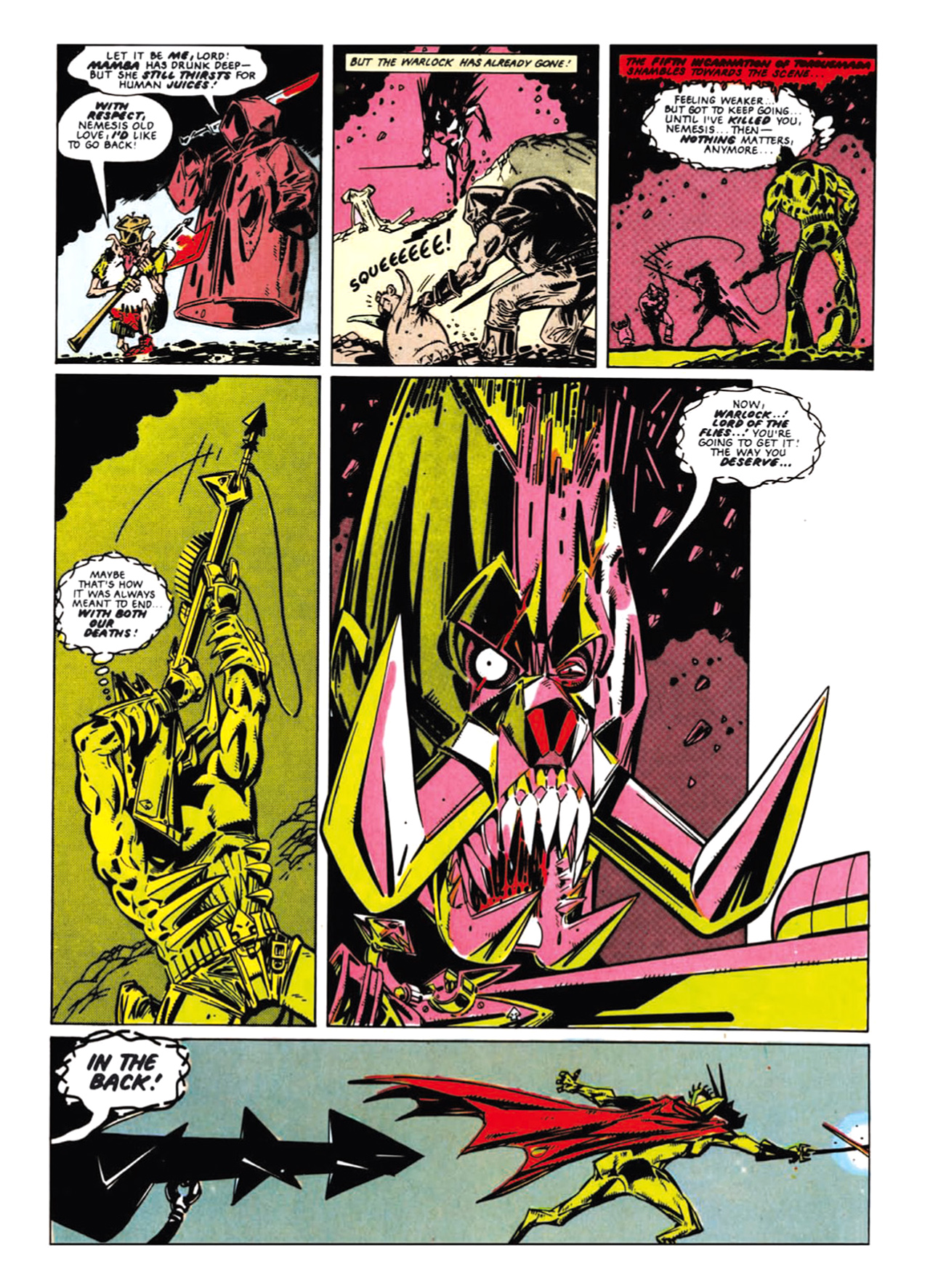 Read online Nemesis The Warlock comic -  Issue # TPB Deviant Edition - 90