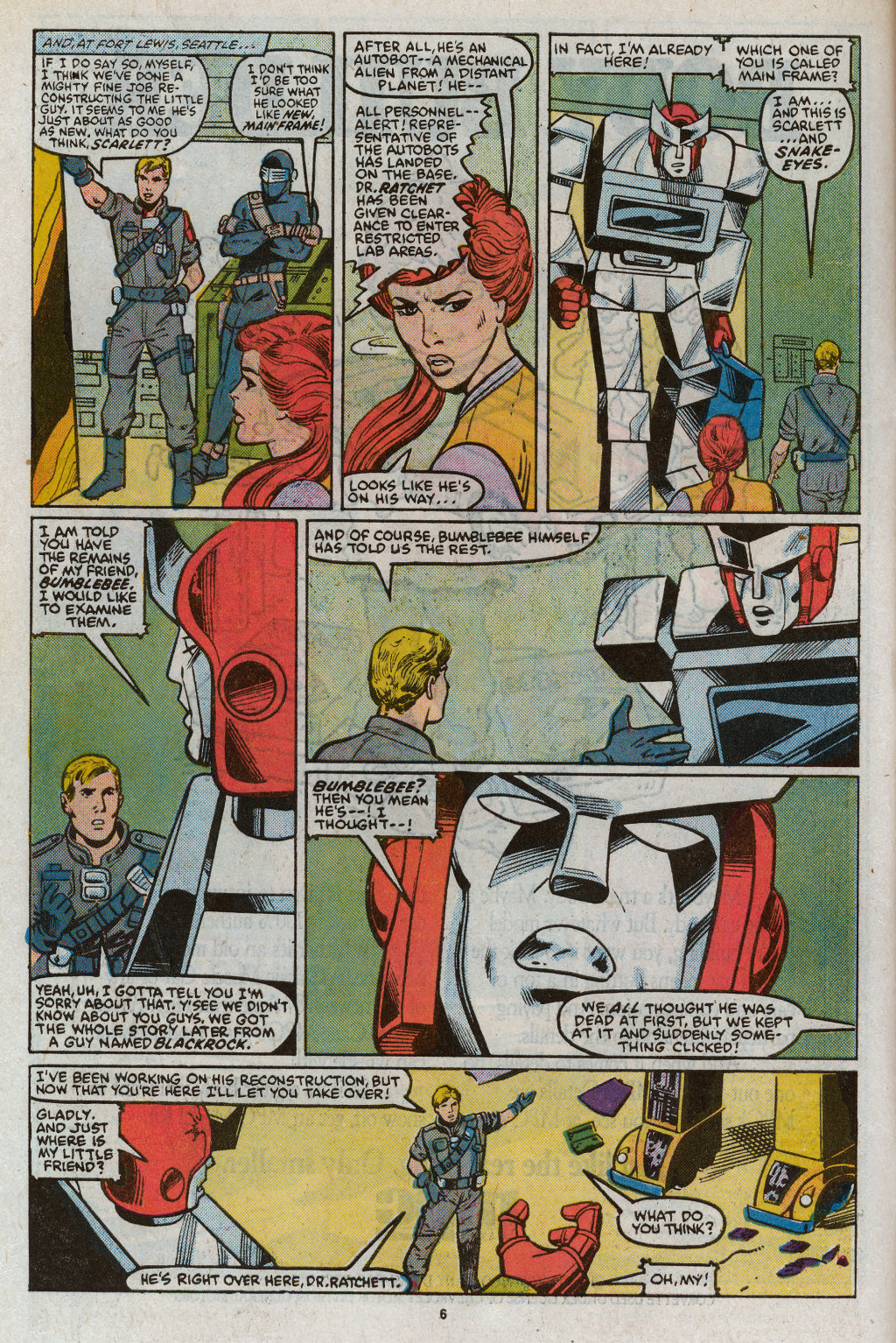 Read online G.I. Joe and The Transformers comic -  Issue #4 - 10