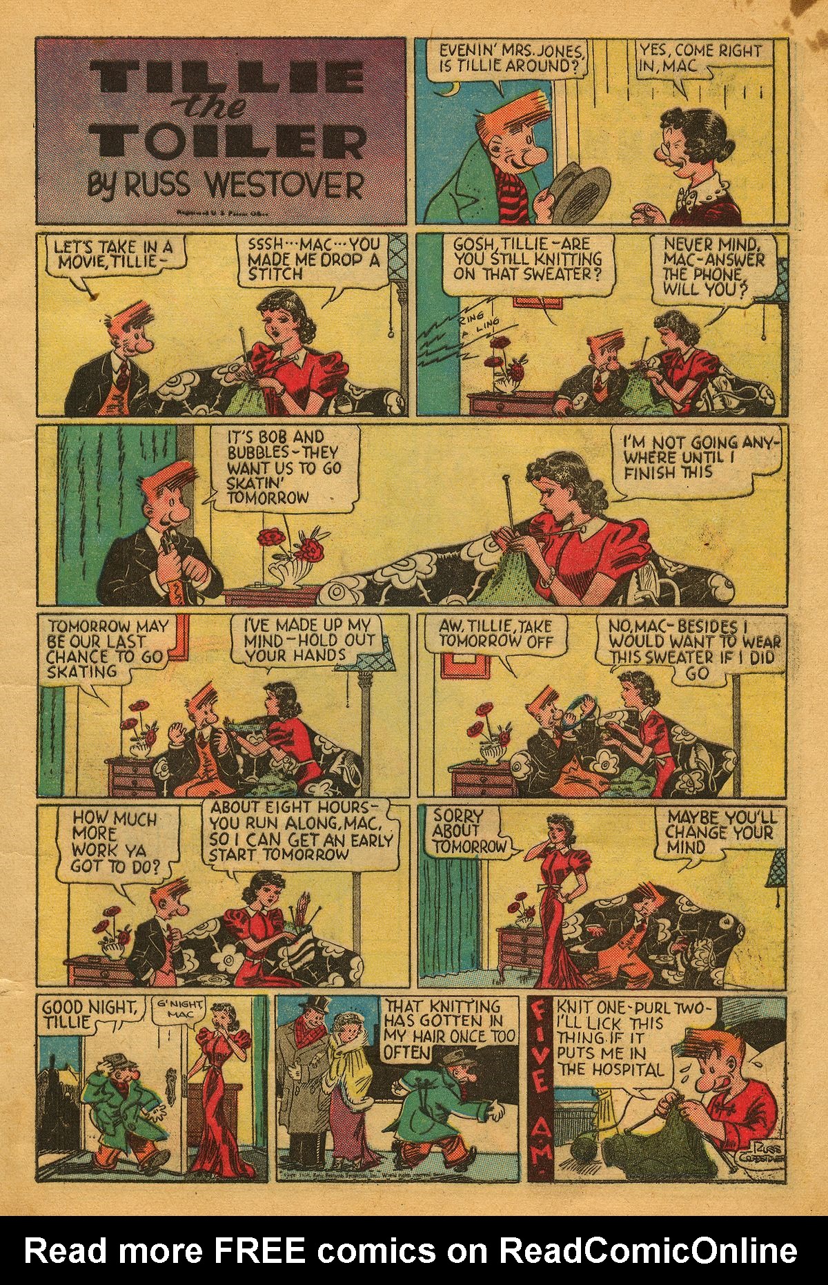 Read online Four Color Comics comic -  Issue #8 - 17