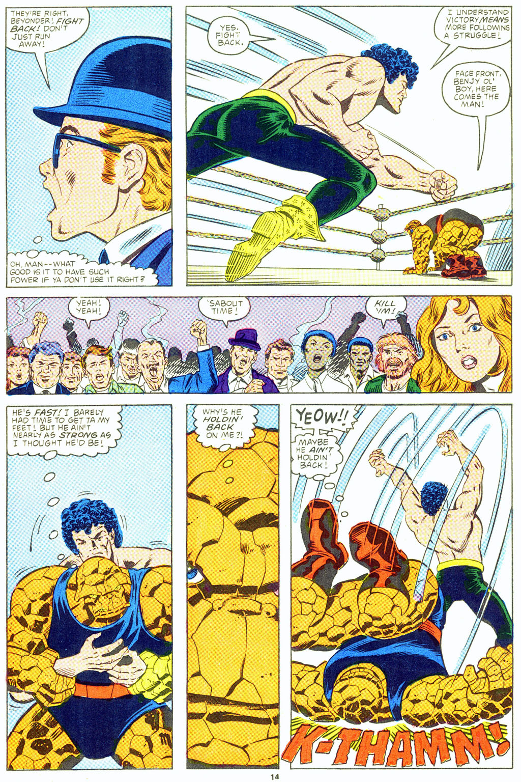 Read online The Thing comic -  Issue #30 - 15