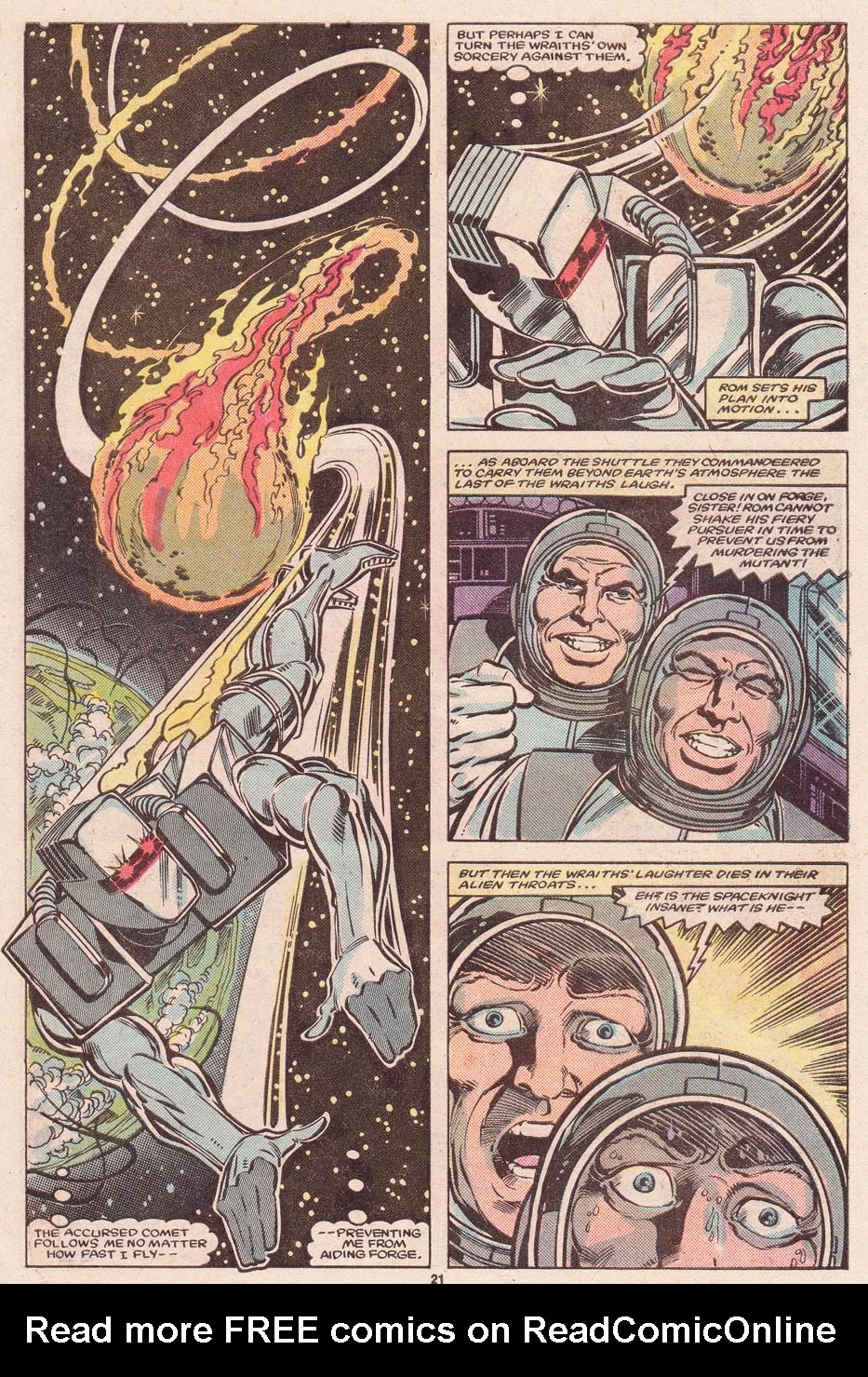 Read online ROM (1979) comic -  Issue #63 - 22