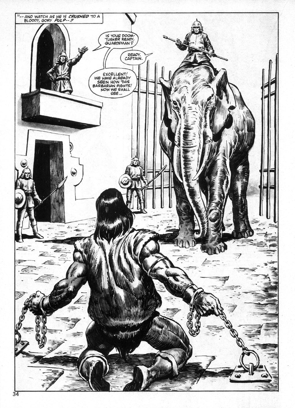 The Savage Sword Of Conan issue 95 - Page 34